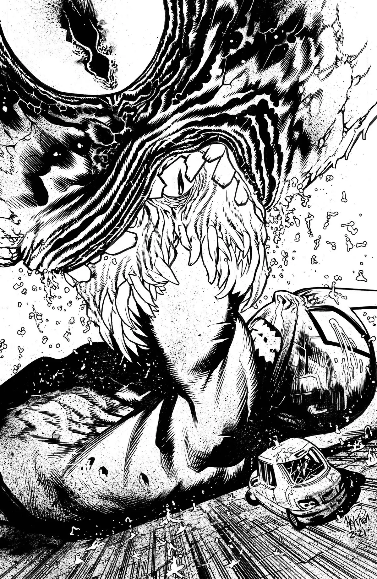 Ultramega By James Harren #1 Cvr B 5 Copy Incv 2Nd Ptg 1