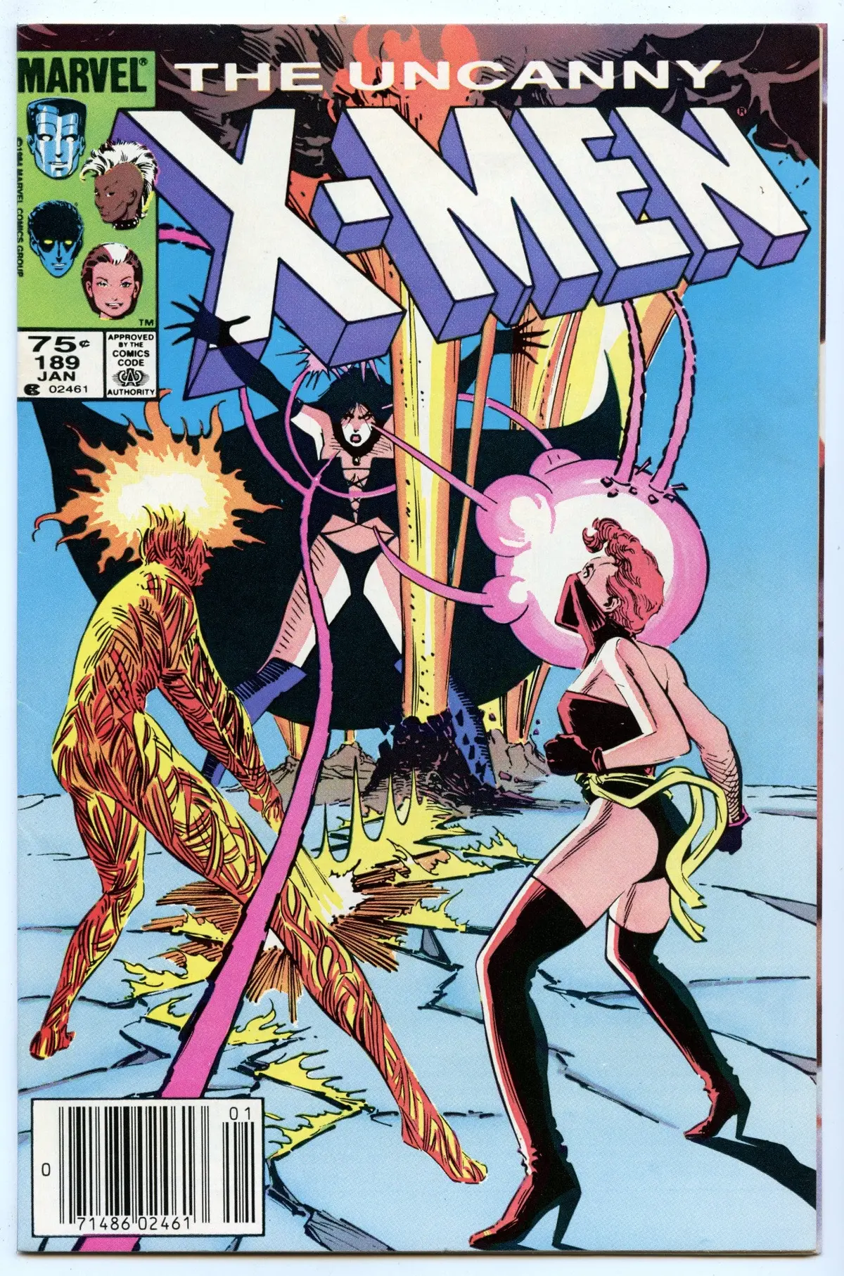 Uncanny X-Men 189 (Jan 1985) Nm- (9.2) - Cdn Price Variant 1