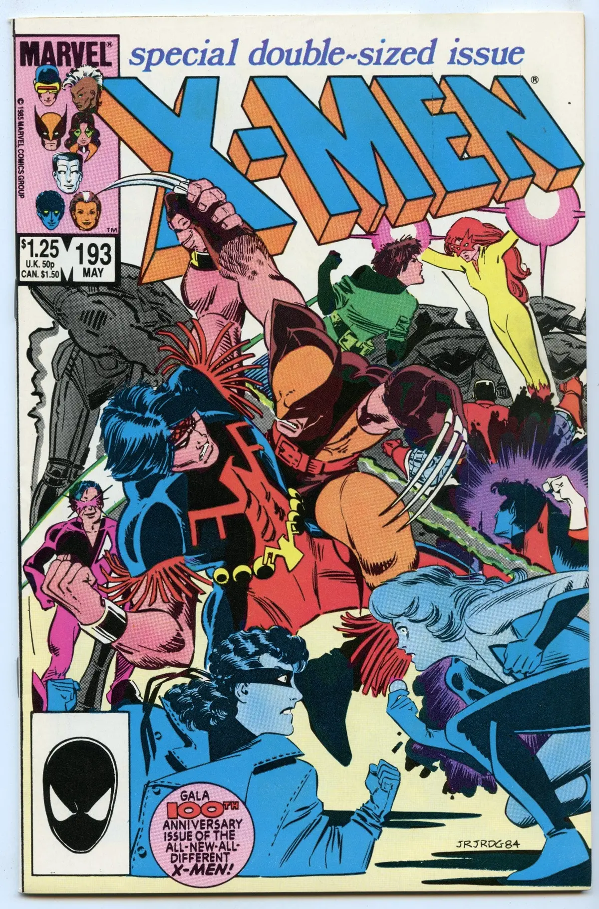 Uncanny X-Men 193 (May 1985) Nm- (9.2) 1