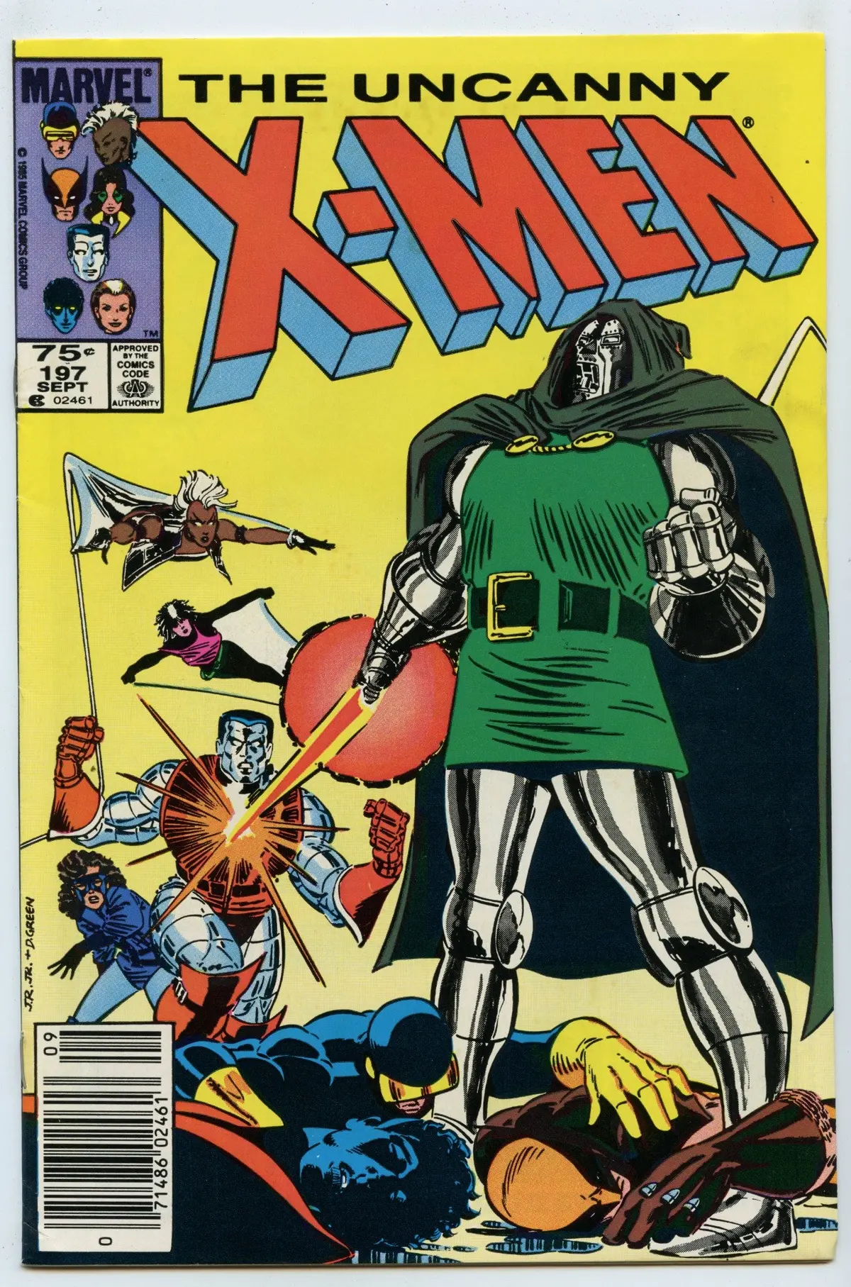 Uncanny X-Men 197 (Sep 1985) Nm- (9.2) - Cdn Price Variant 1