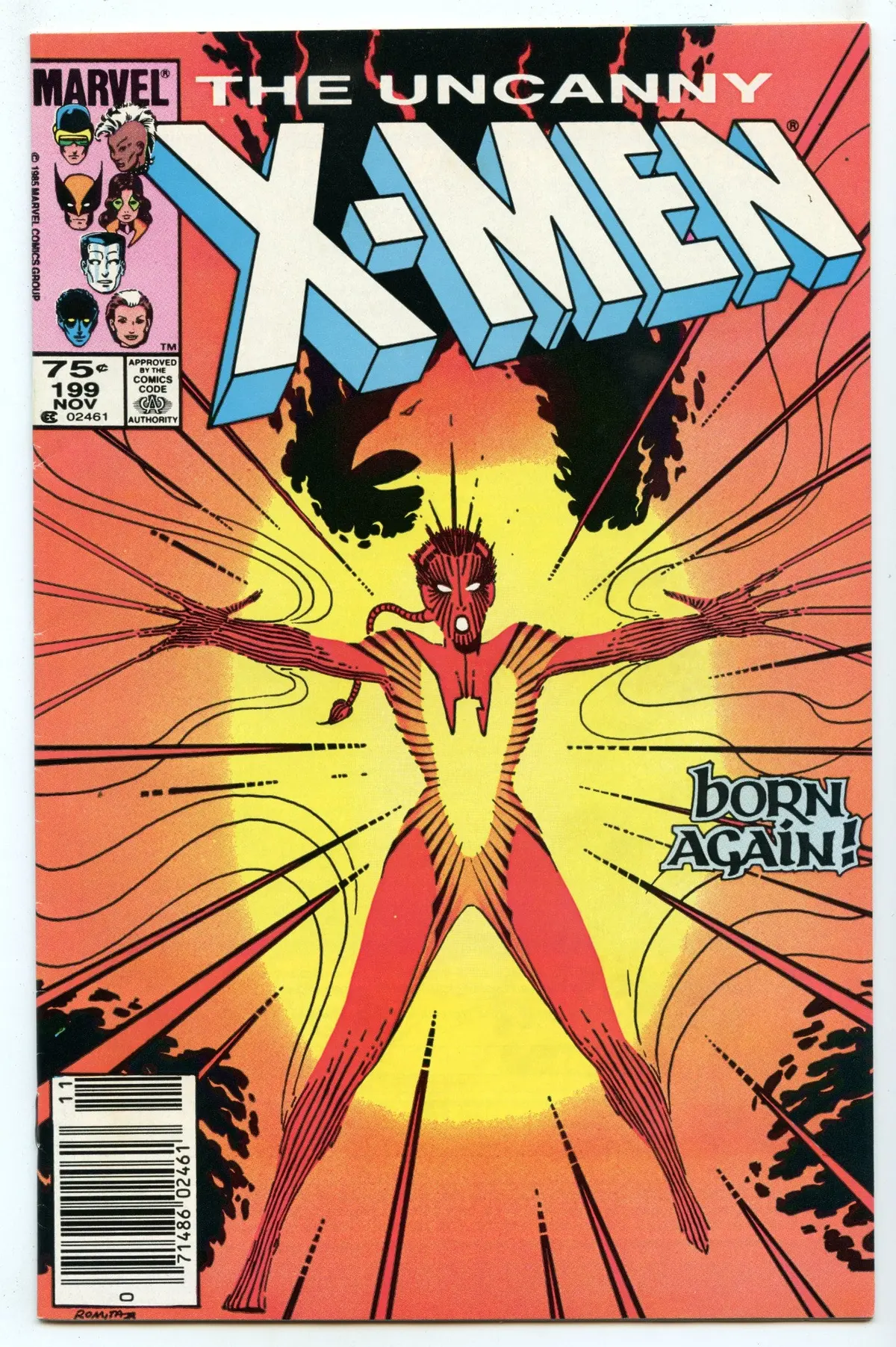 Uncanny X-Men 199 (Nov 1985) Nm- (9.2) - Cdn Price Variant 1