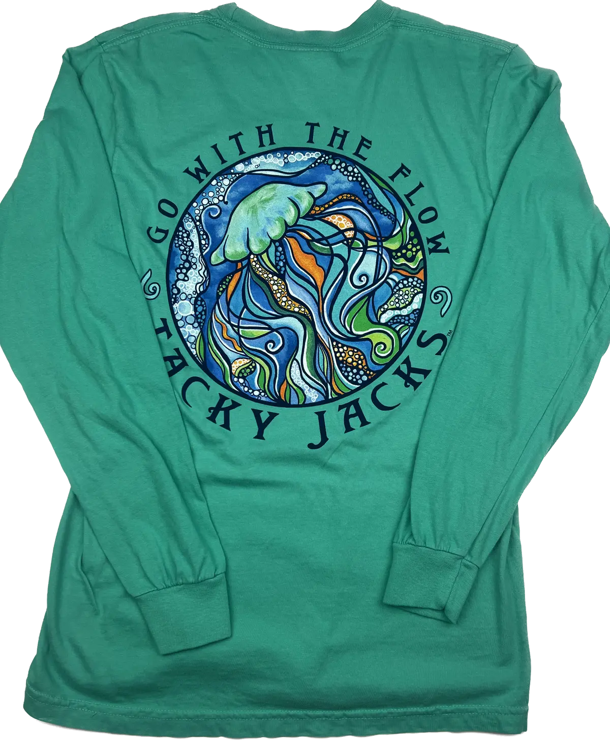 Tacky Jacks "Go With The Flow" Long Sleeve T-Shirt 1
