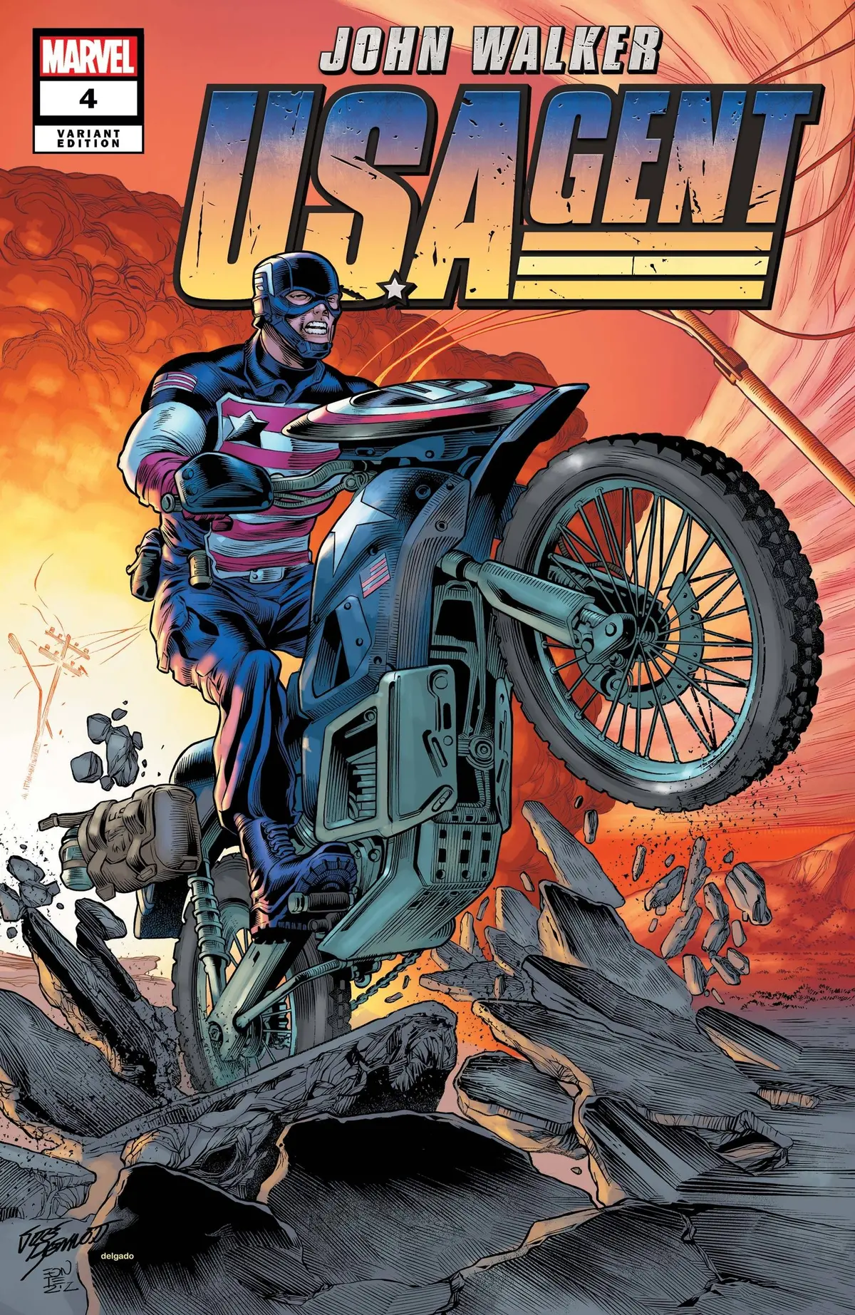 Us Agent #4 (Of 5) Bennett Var 1