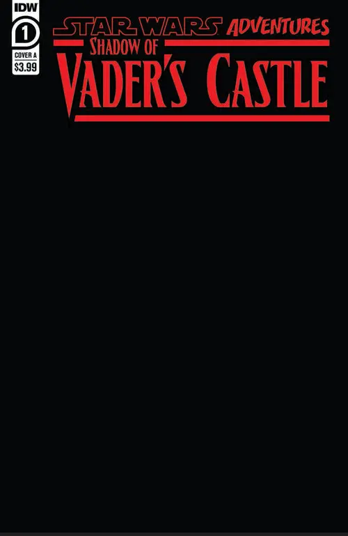 Star Wars Adv Shadow Of Vaders Castle Black Blank Variant 1