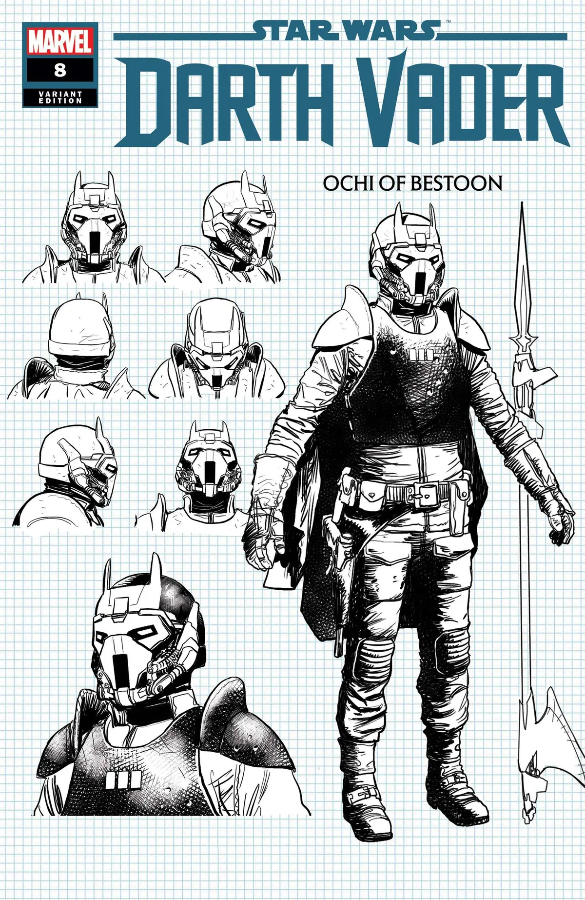 Star Wars Darth Vader #8 Ienco Design Var 1