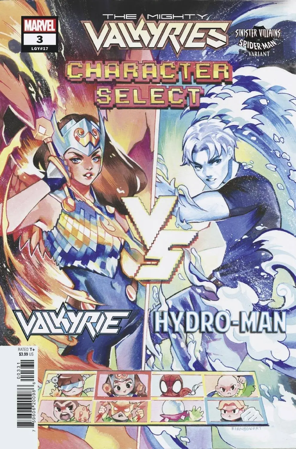 Mighty Valkyries #3 (Of 5) Spider-Man Villains Var 1