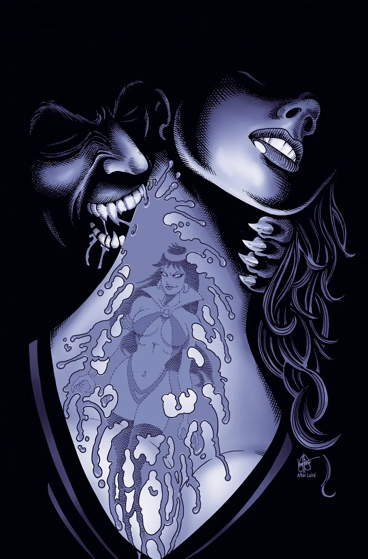 Vampirella Dracula Unholy #2 Cvr P 11 Copy Foc Incv Tmnt Hom 1