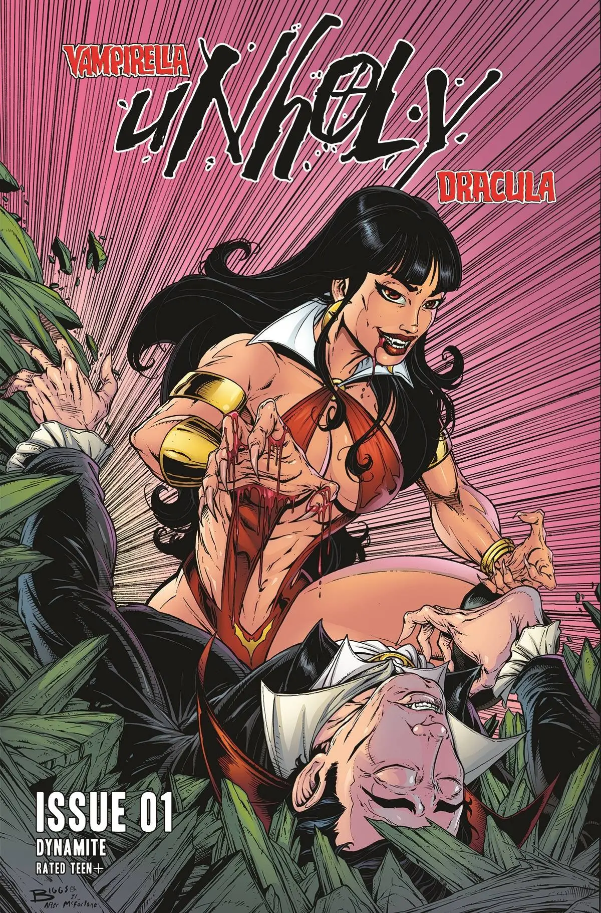 Vampirella Dracula Unholy #1 Cvr T Foc Mcfarlane Homage Bigg 1