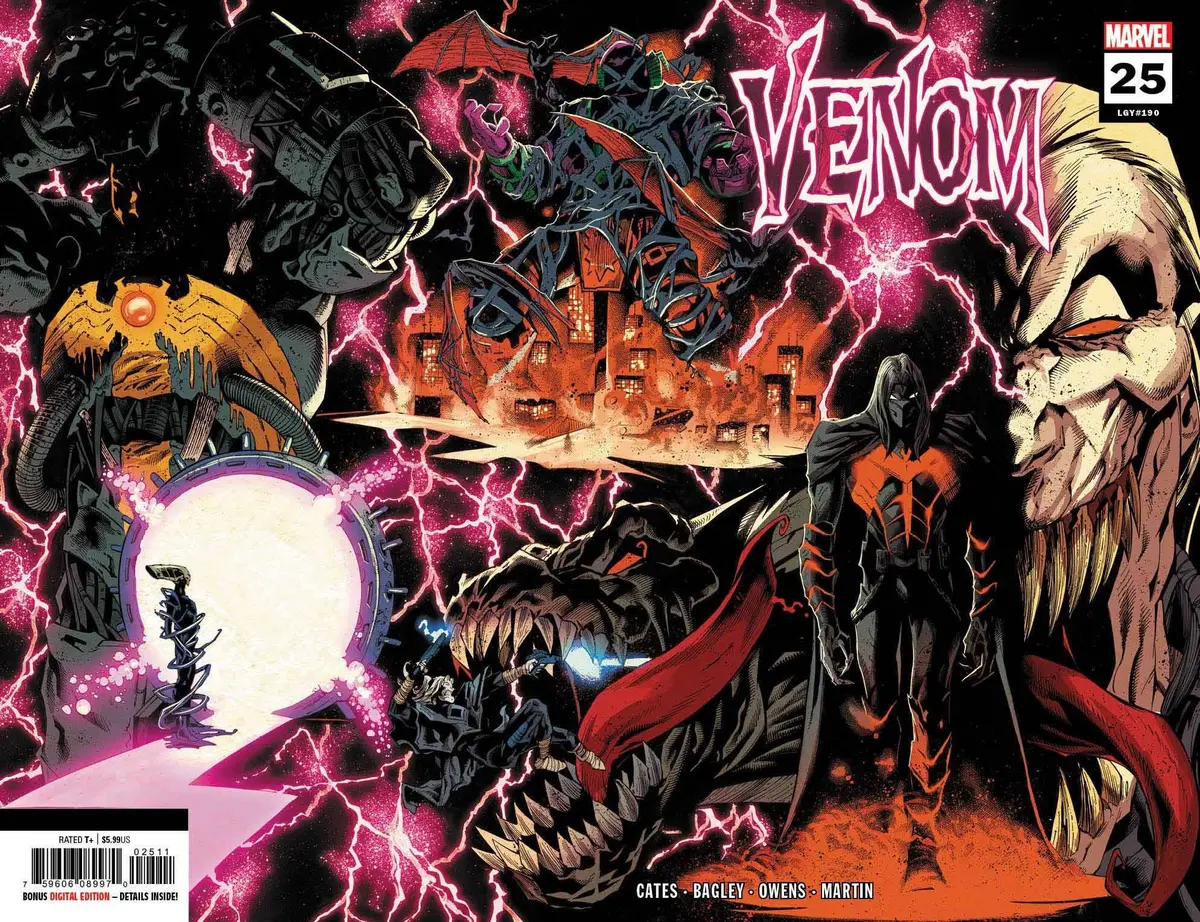 Venom #25 2Nd Ptg Stegman Wrpad Var 1
