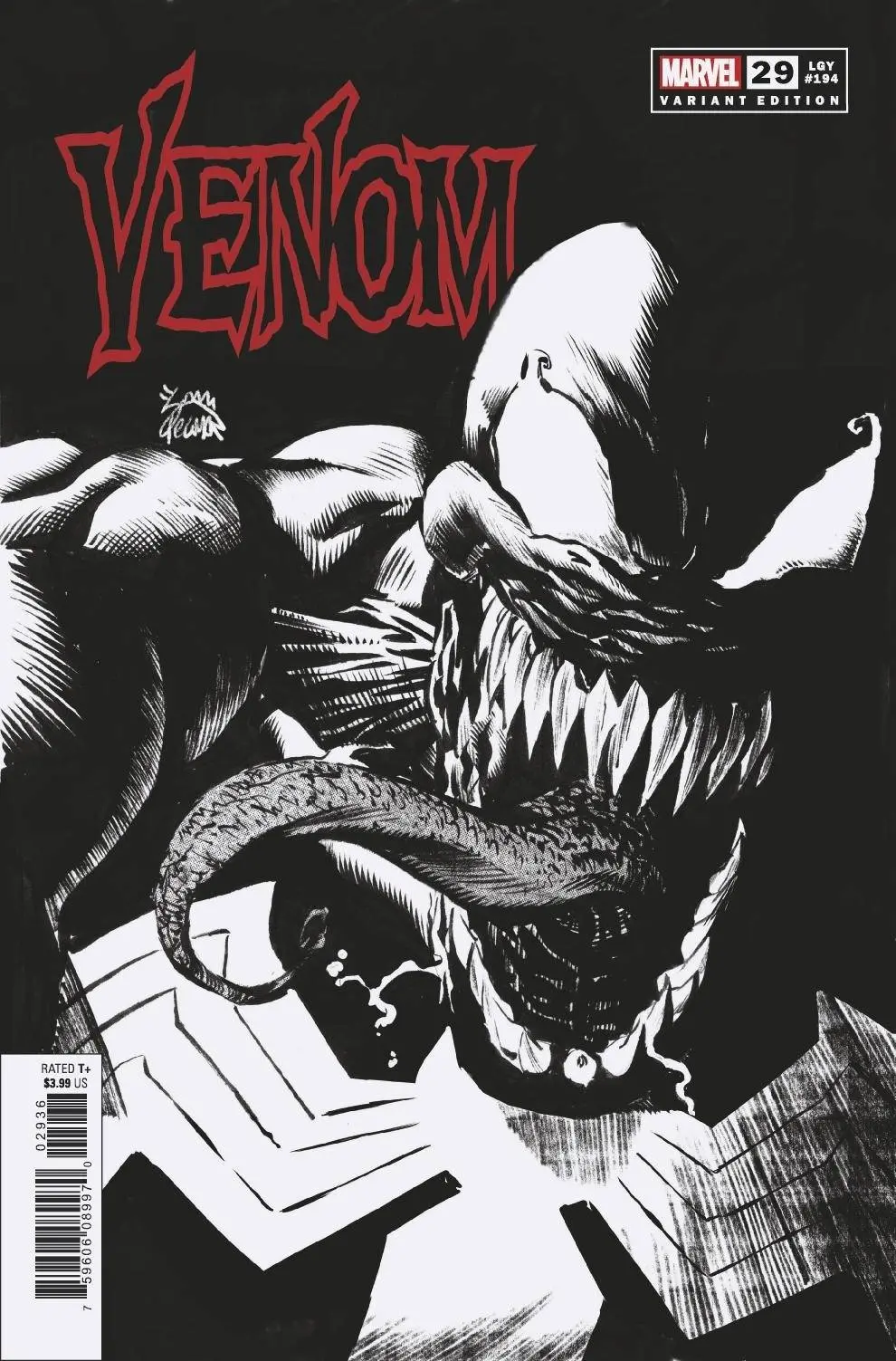 Venom #29 Stegman Sketch Var 1