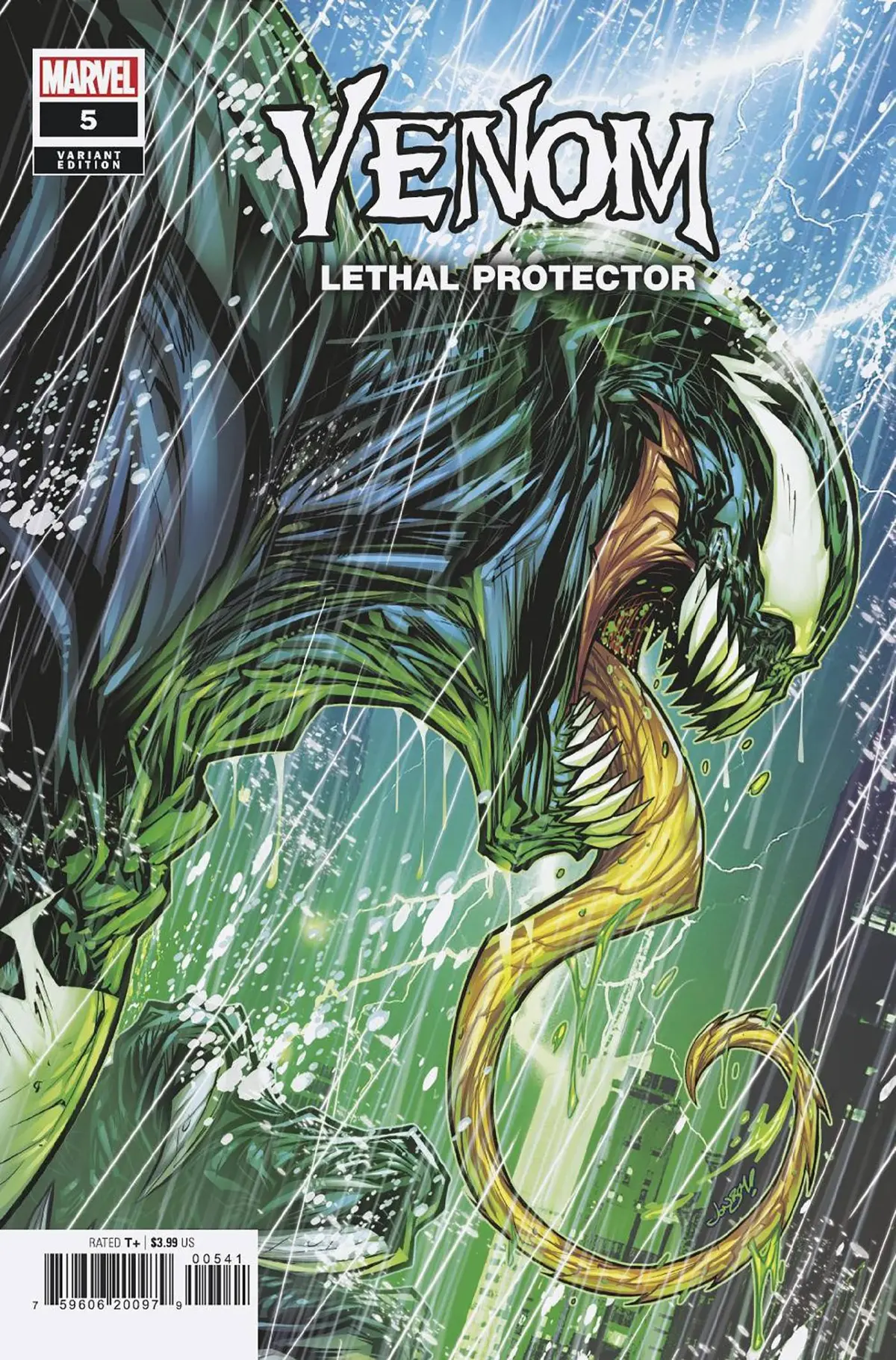 Venom Lethal Protector #5 (Of 5) Meyers Var 1