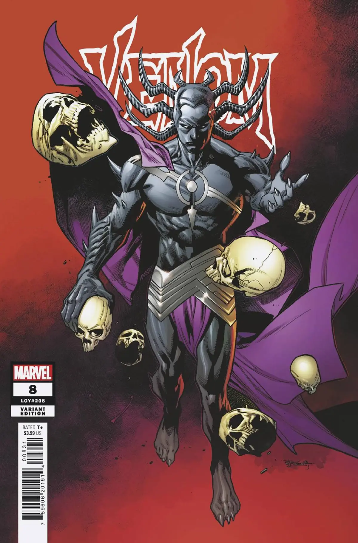 Venom #8 25 Copy Incv Segovia Var 1
