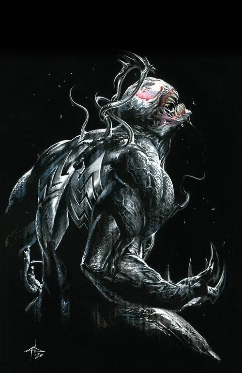 Web Of Venom Empyres End #1 Dell'otto Virgin Variant 1