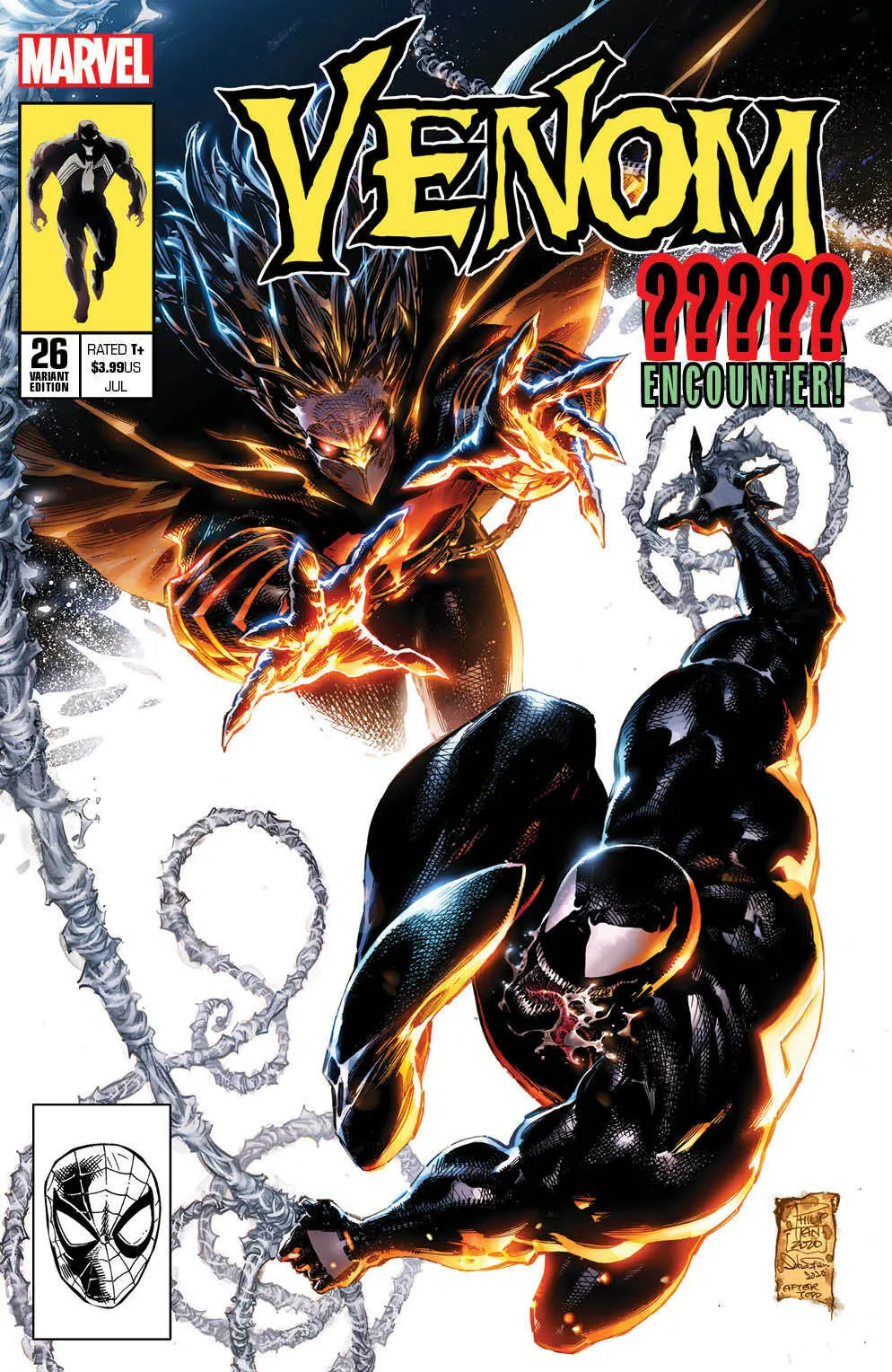 Venom #26 Tan Encounter Variant 1