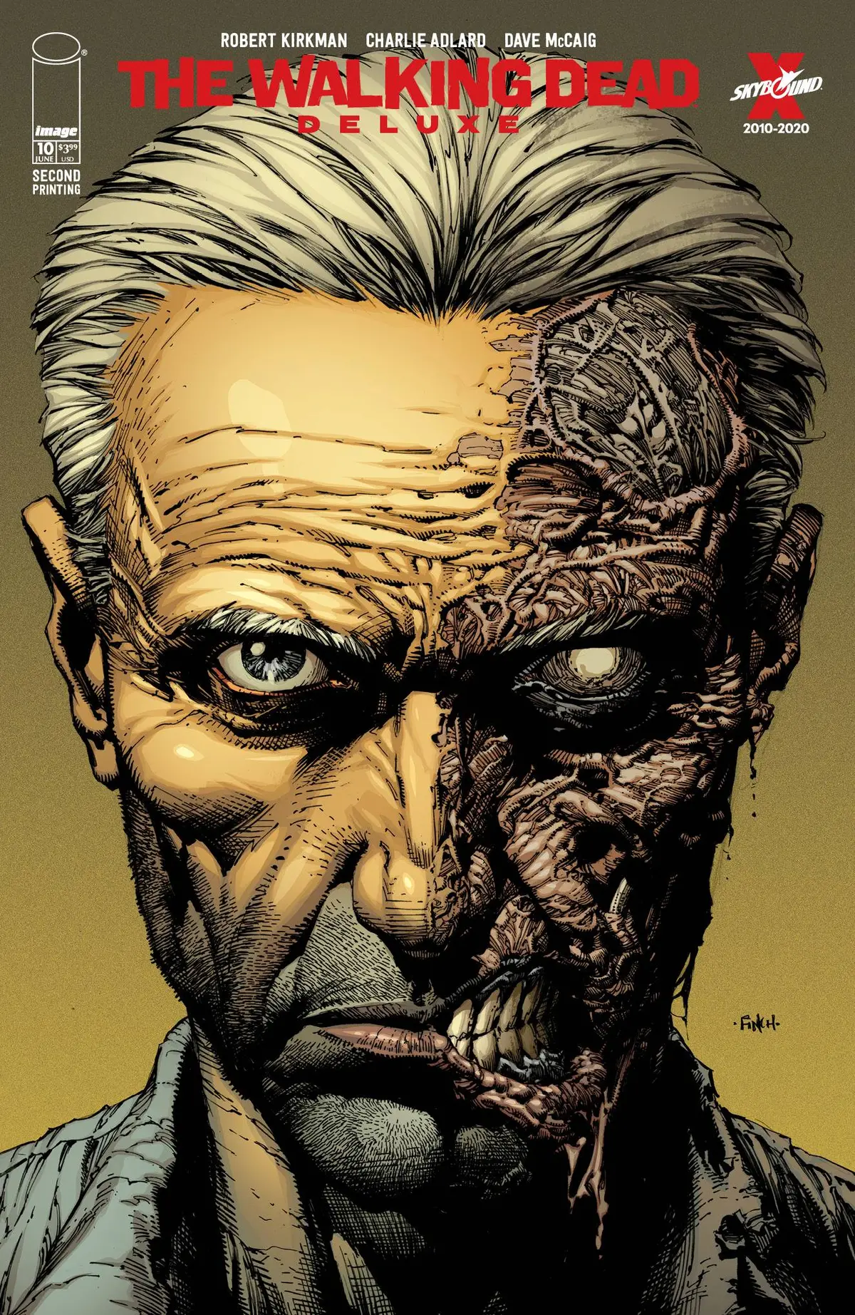 Walking Dead Dlx #10 2Nd Ptg Cvr A Finch & Mccaig (Mr) 1
