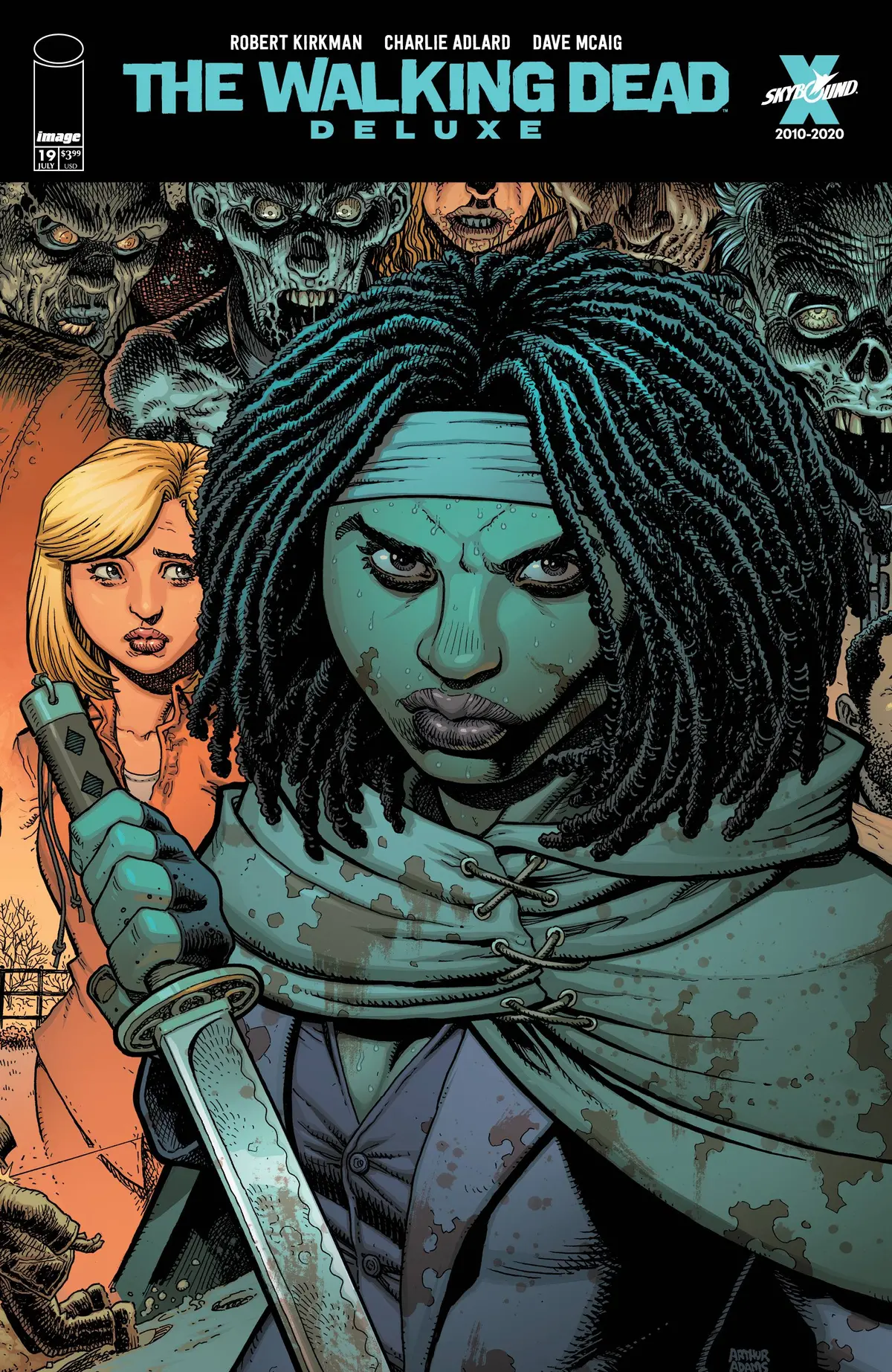 Walking Dead Dlx #19 Cvr D Adams (Mr) 1