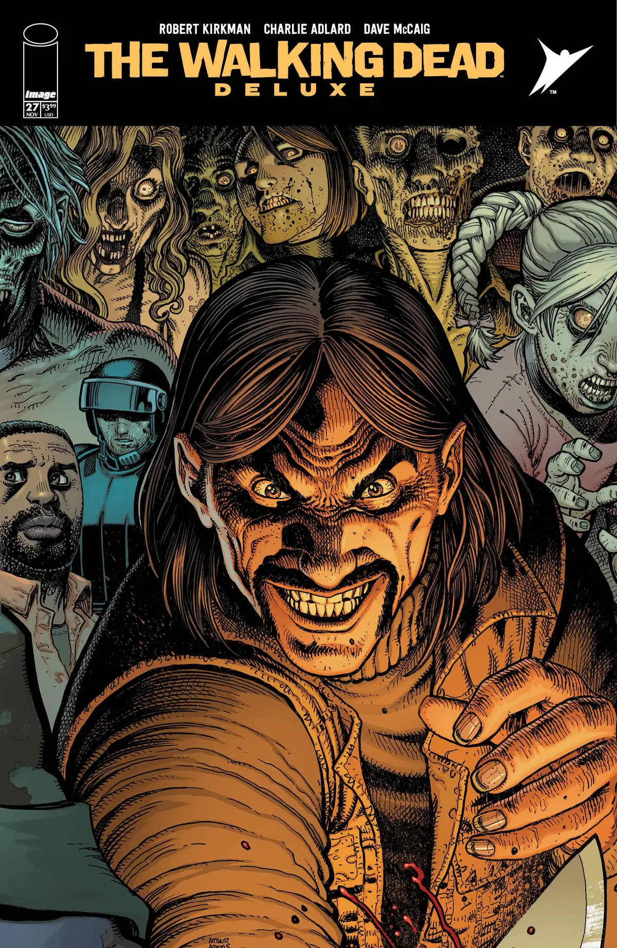 Walking Dead Dlx #27 Cvr F Adams & Mccaig (Mr) 1