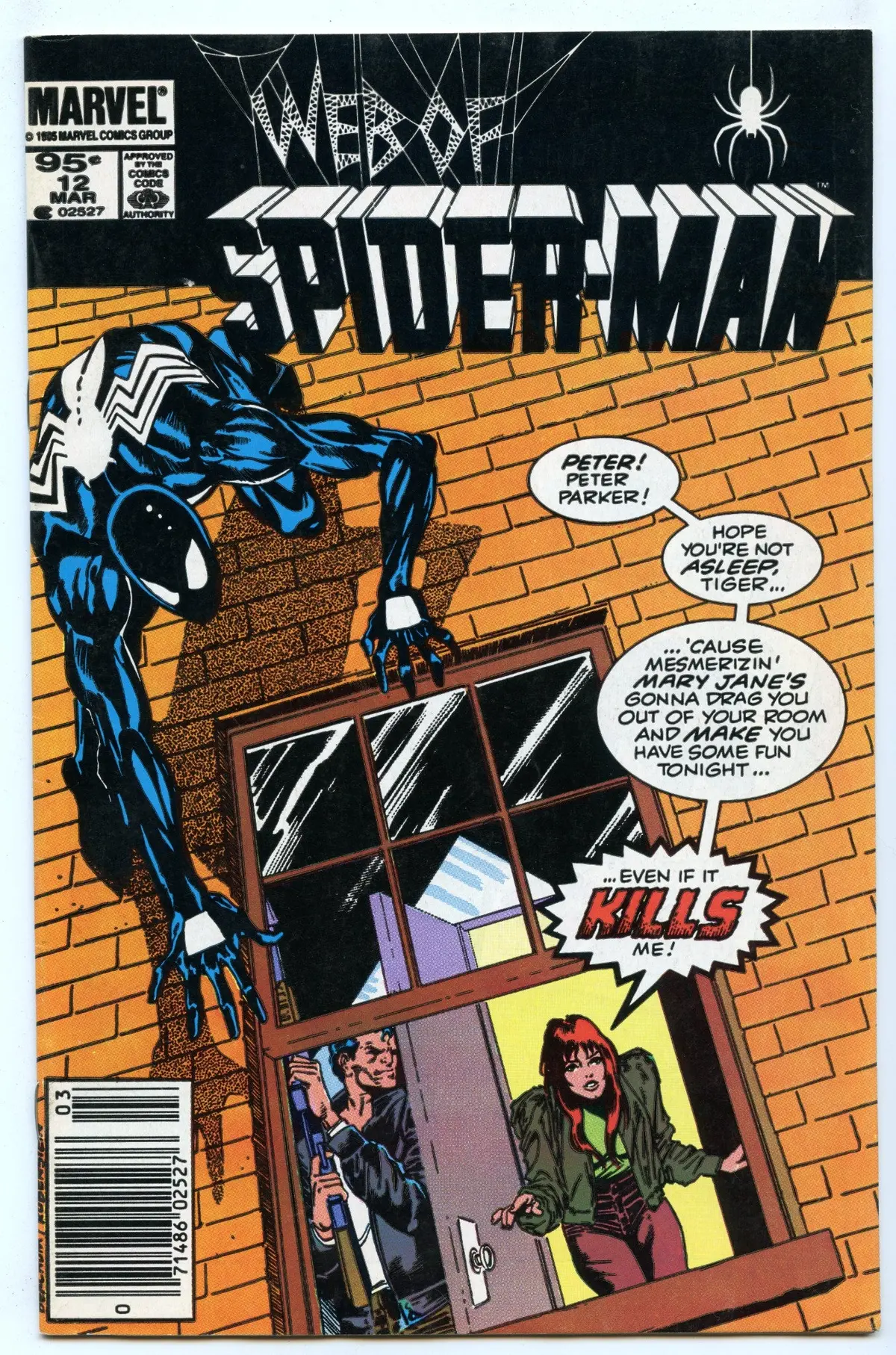 Web Of Spider-Man 12 (Mar 1986) Nm- (9.2) - Cdn Price Variant 1