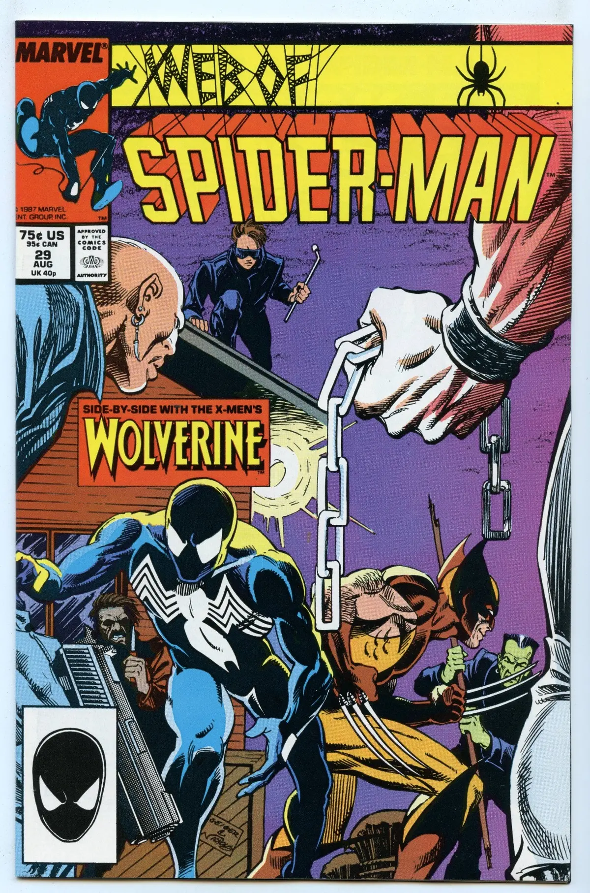 Web Of Spider-Man 29 (Aug 1987) Nm- (9.2) 1