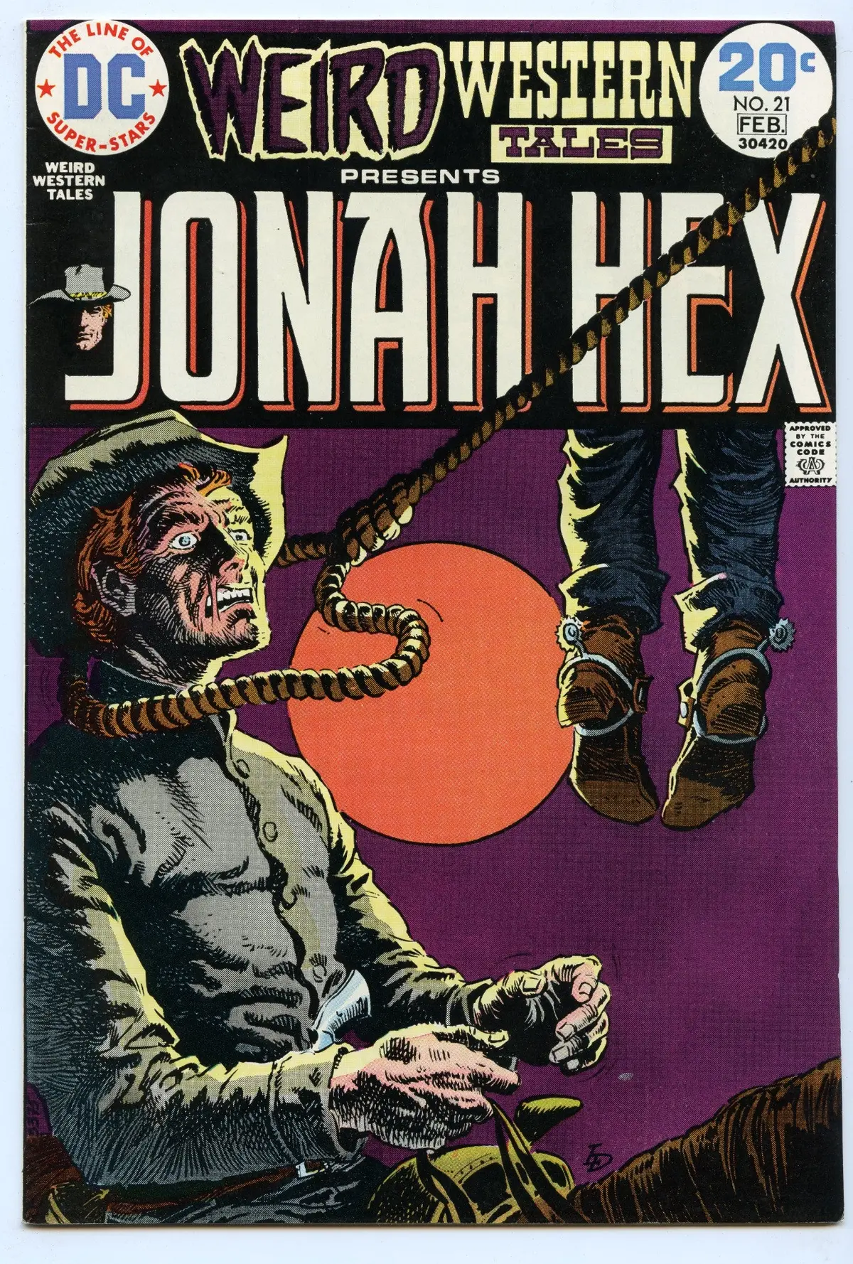 Weird Western Tales 21 (Feb 1974) Vf+ (8.5) 1