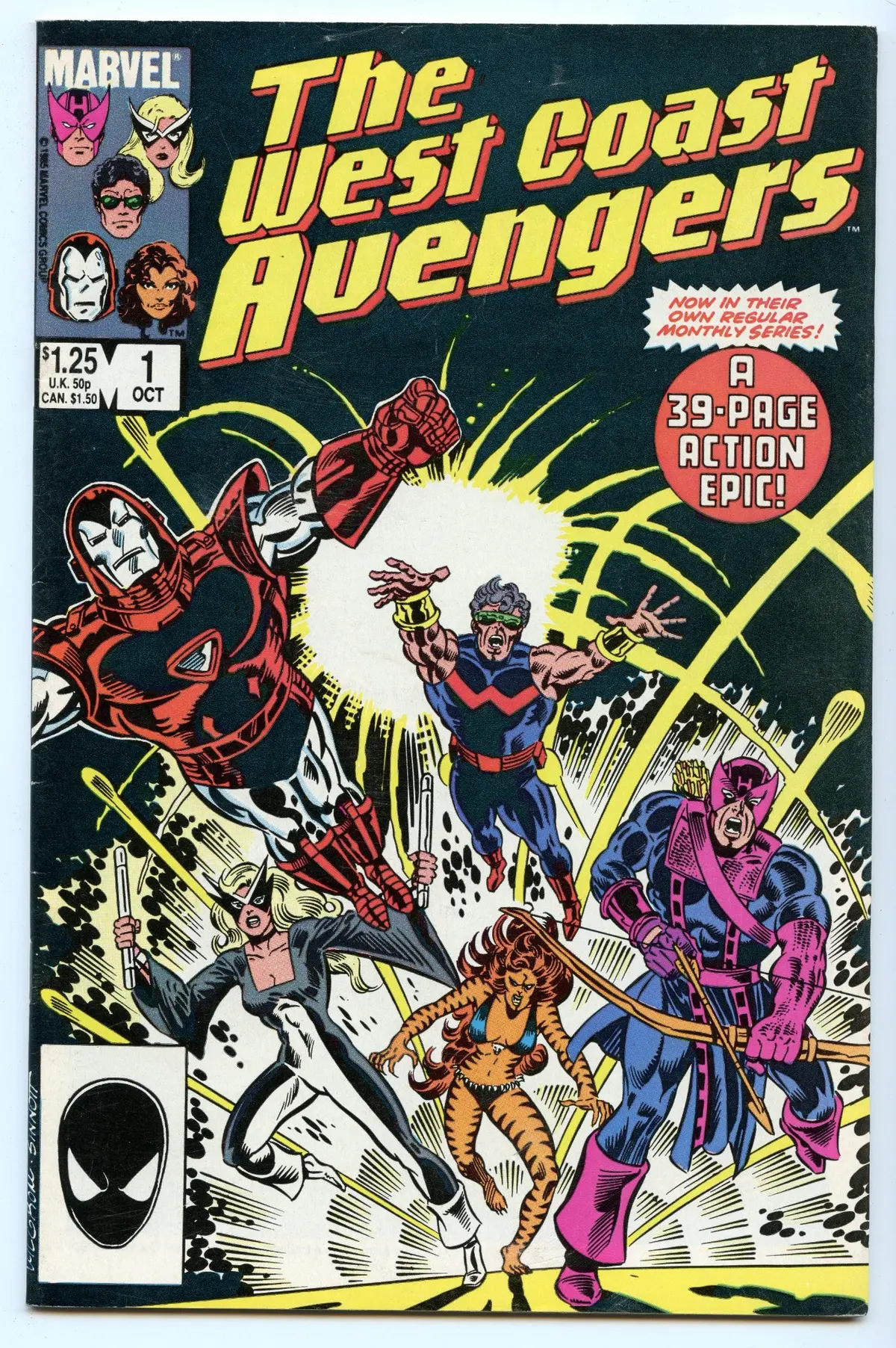 West Coast Avengers 1 (Oct 1985) Fi- (5.5) 1