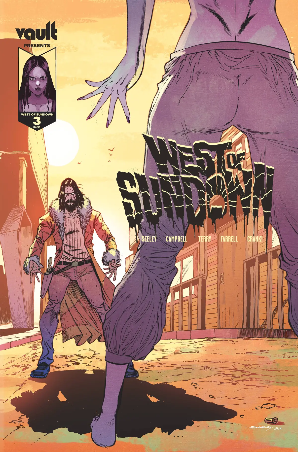 West Of Sundown #3 Cvr C Seeley 1