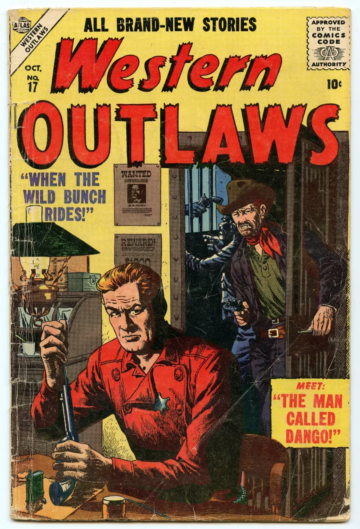 Western Outlaws 17 (Oct 1956) Gd/Vg (3.0) 1