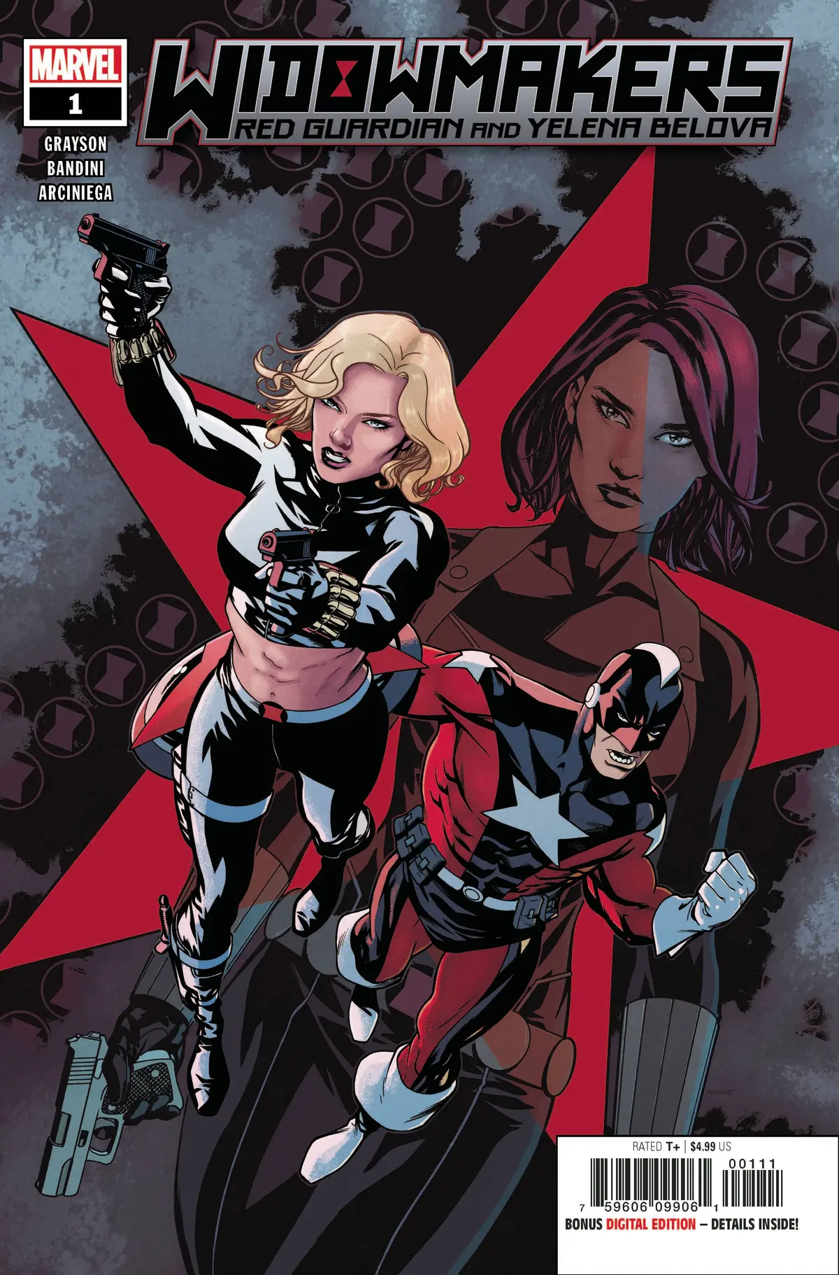 Widowmakers Red Guardian Yelena Belova #1 Samnee Mcu Var 1