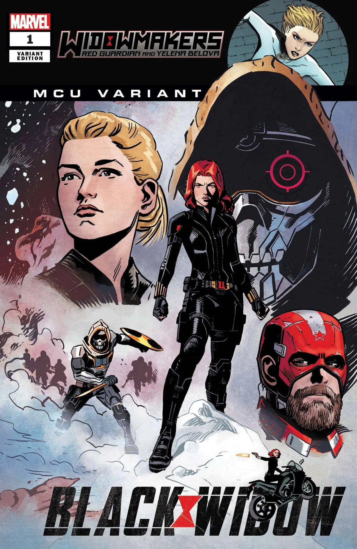 Widowmakers Red Guardian Yelena Belova #1 Samnee Mcu Var 1