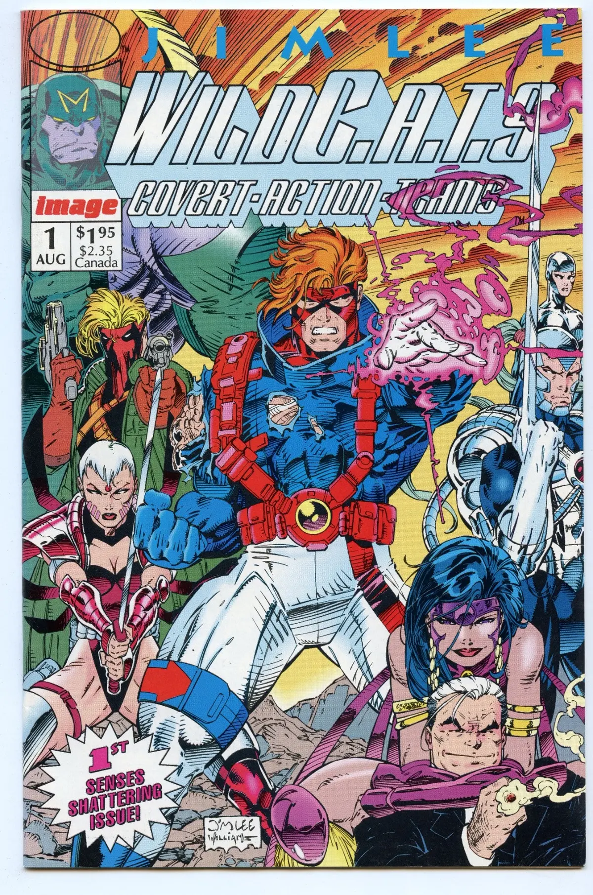 Wildcats 1 (Aug 1992) Nm- (9.2) 1