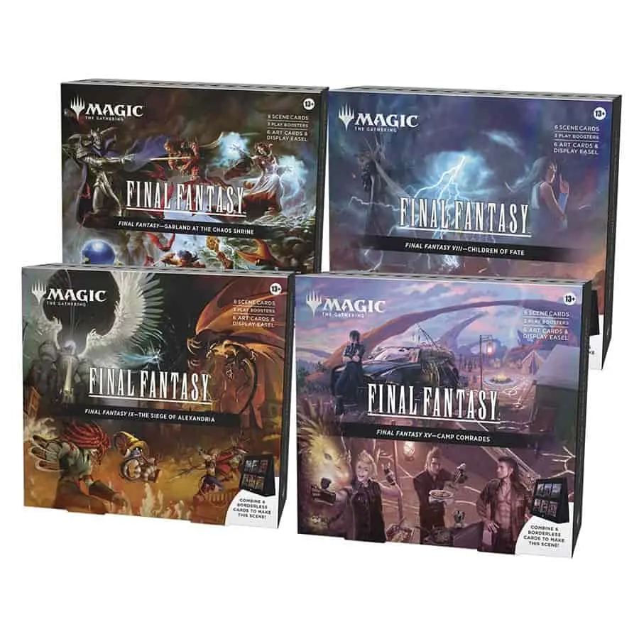 Magic The Gathering: Final Fantasy: Scene Box (4Ct Display) 1