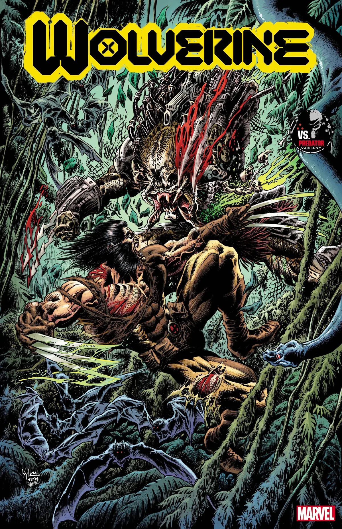 Wolverine #23 Hotz Predator Var 1