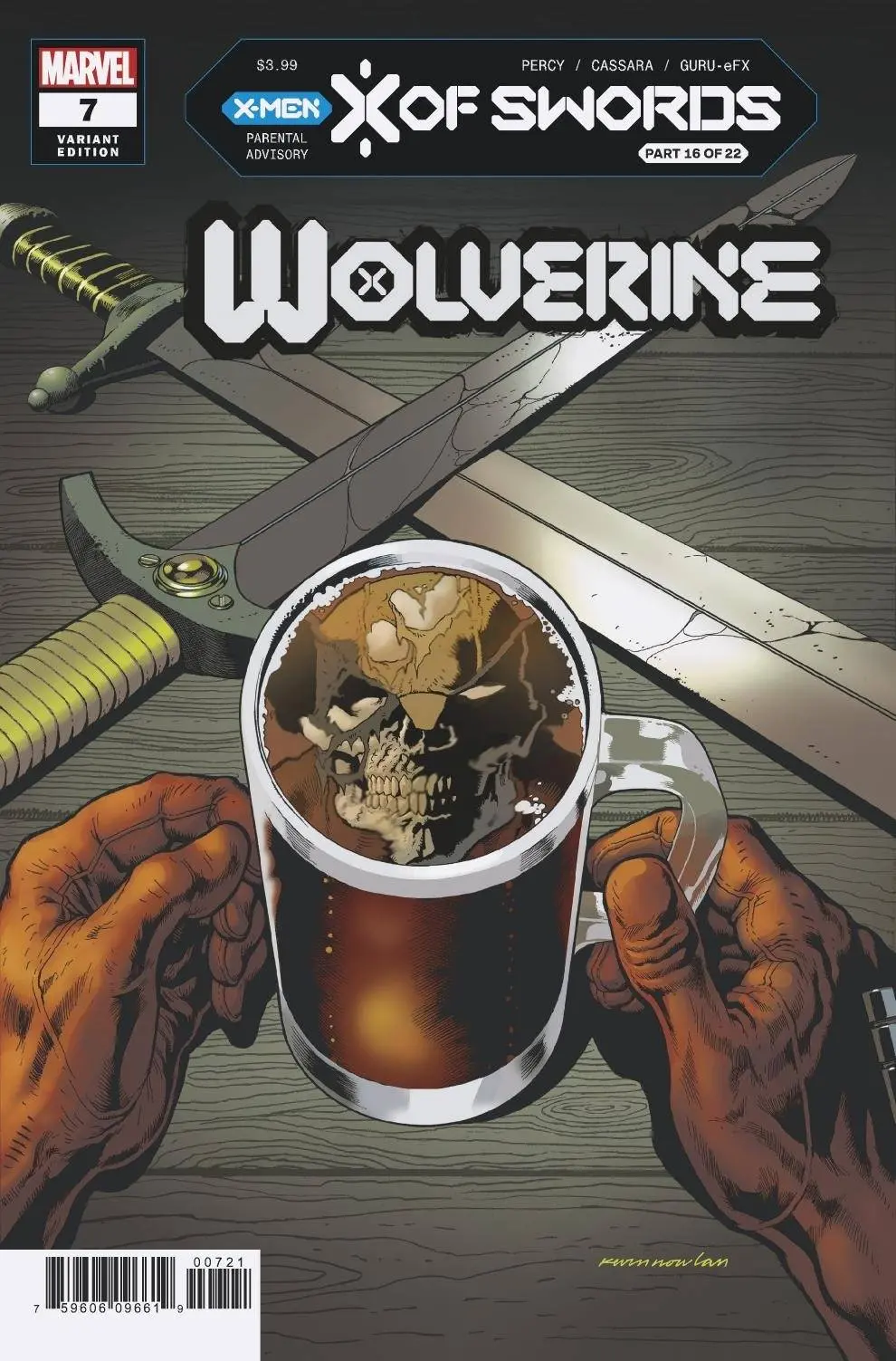 Wolverine #7 Nowlan Var Xos 1