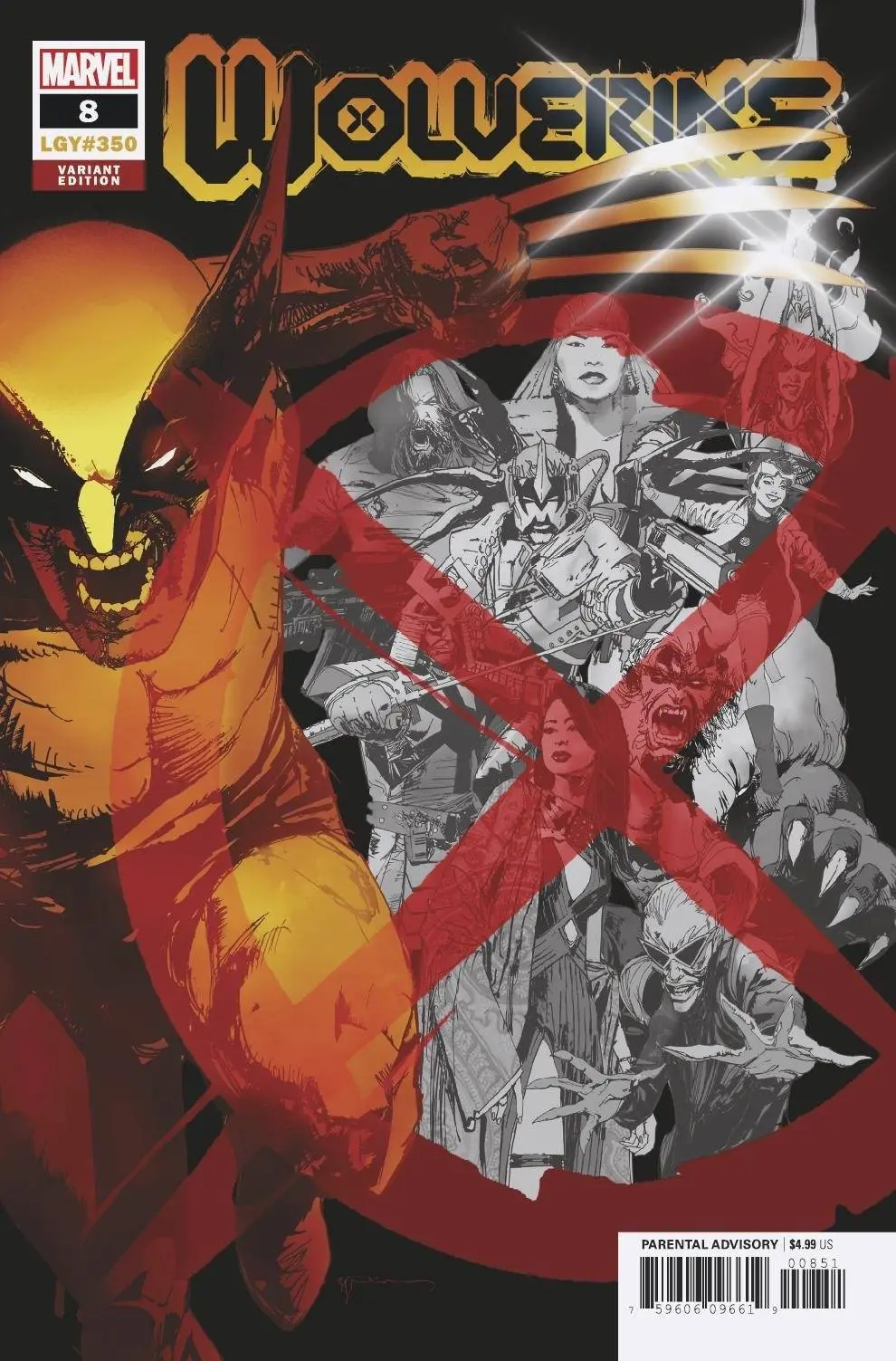 Wolverine #8 Sienkiewicz Var Xos 1