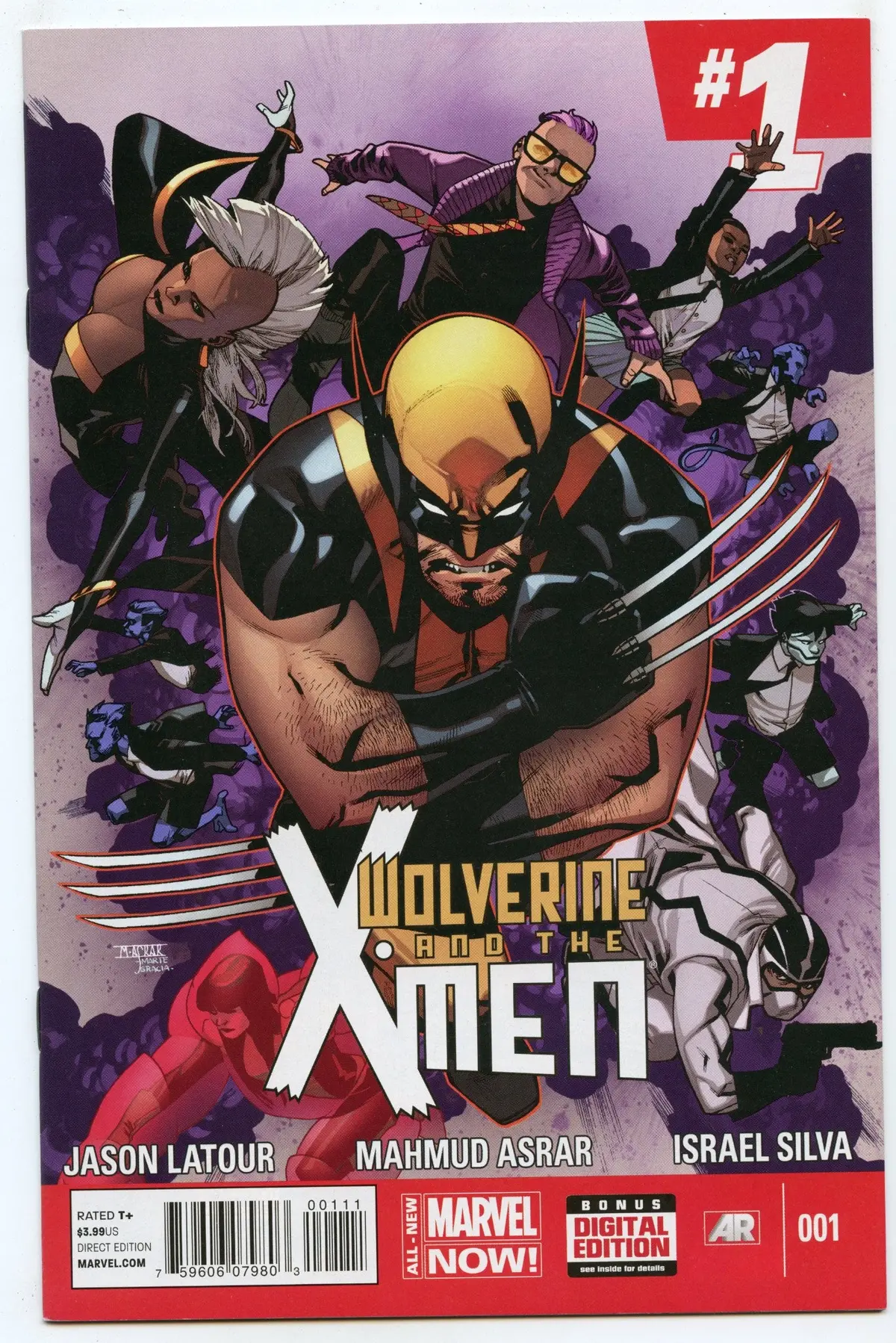 Wolverine & The X-Men 1 (May 2014) Nm- (9.2) - 1St Appearance Nature Girl 1