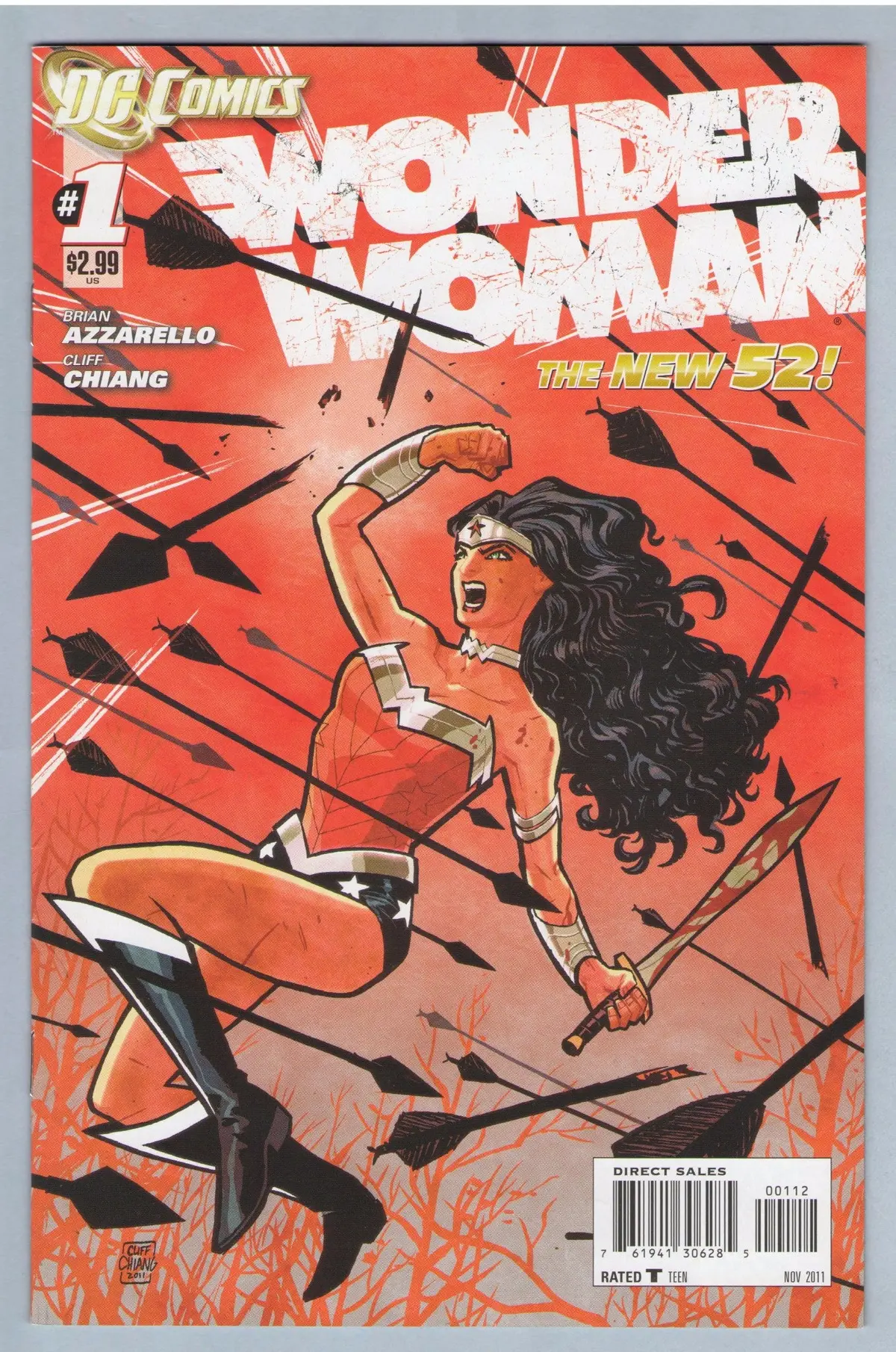 Wonder Woman V3 1 (Nov 2011) Nm- (9.2) 1