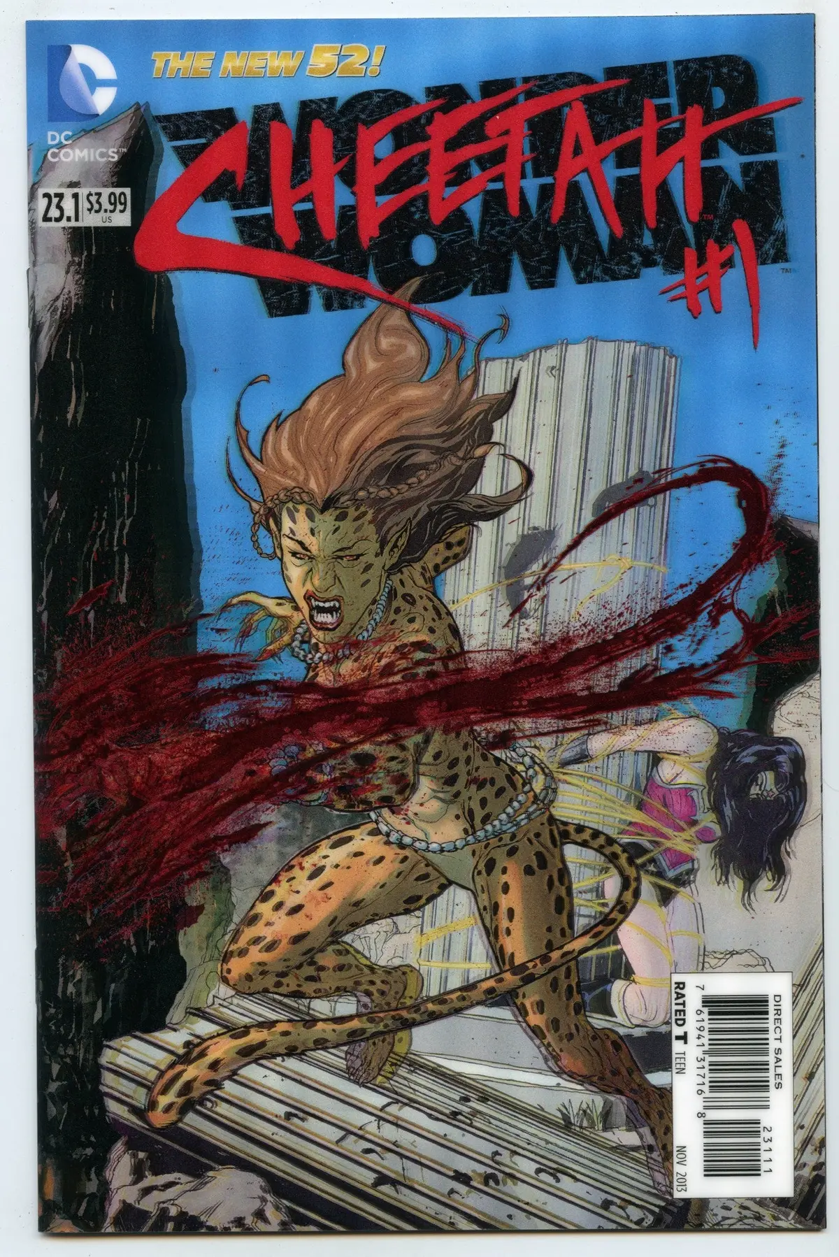 Wonder Woman 23.1 (Nov 2013) Nm- (9.2) - 3D Motion Cover 1