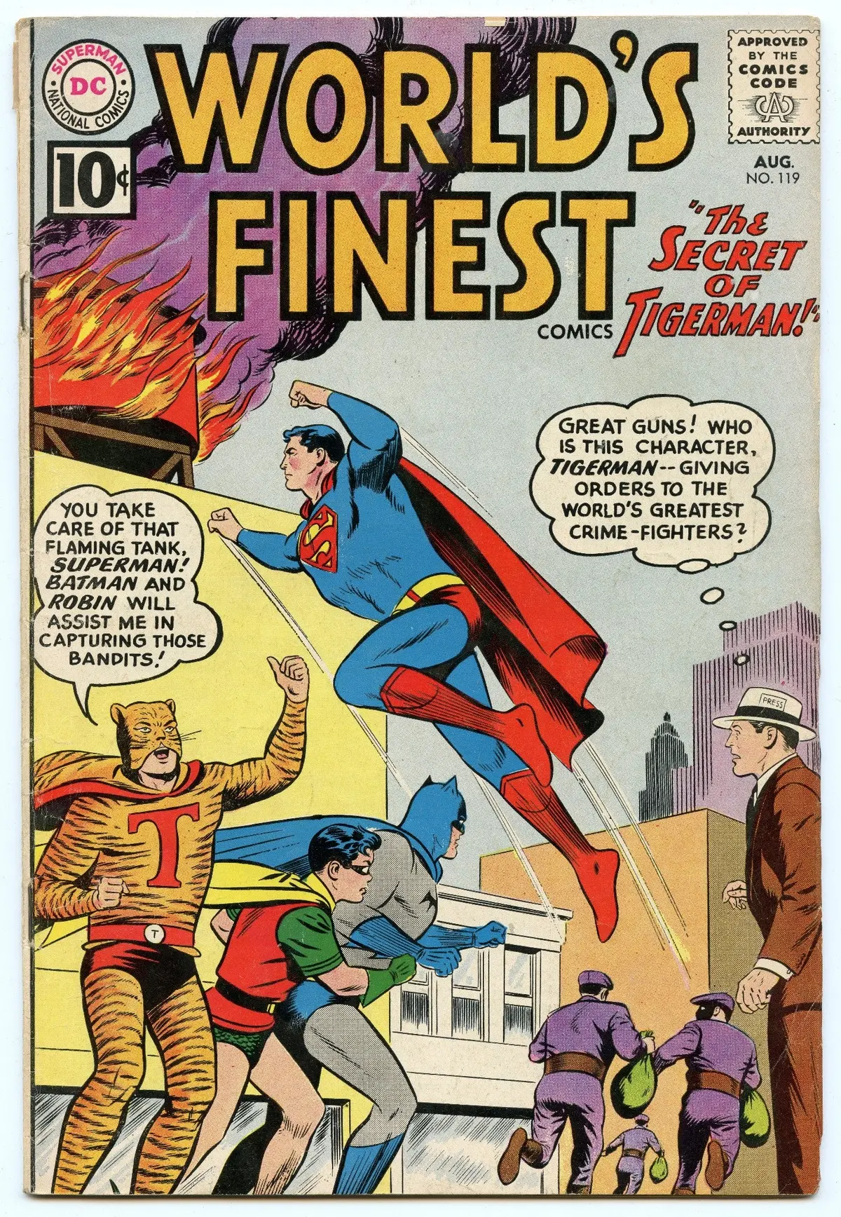 World's Finest 119 (Aug 1961) Vg- (3.5) 1