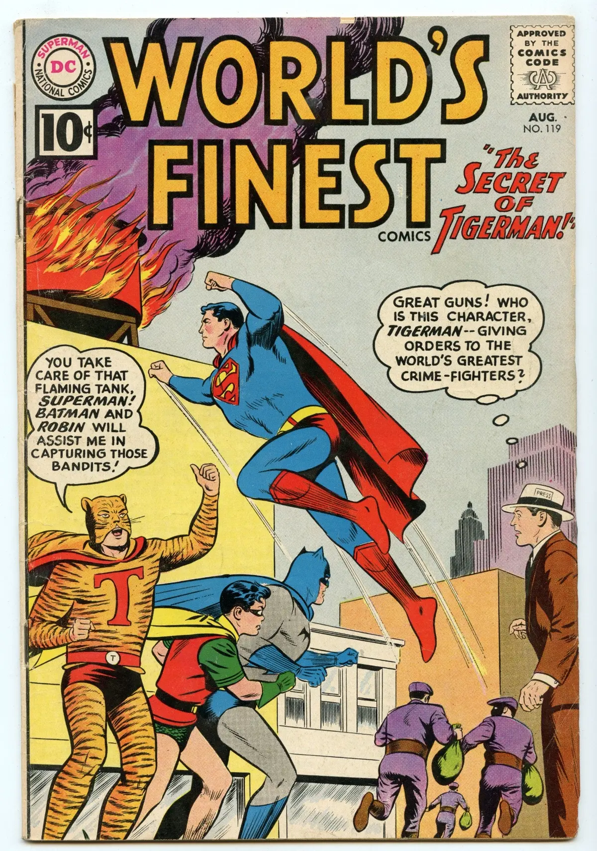 World's Finest 119 (Aug 1961) Vg (4.0) 1