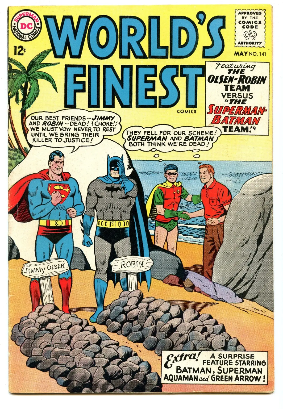 World's Finest 141 (May 1964) Fi- (5.5) 1