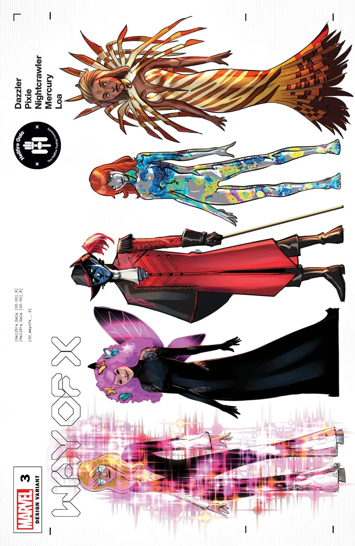Way Of X #3 Quinn Character Design Var 1