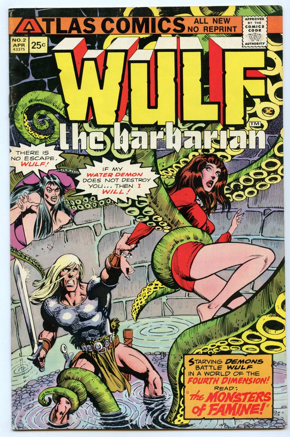 Wulf The Barbarian 2 (Apr 1975) Fi (6.0) 1