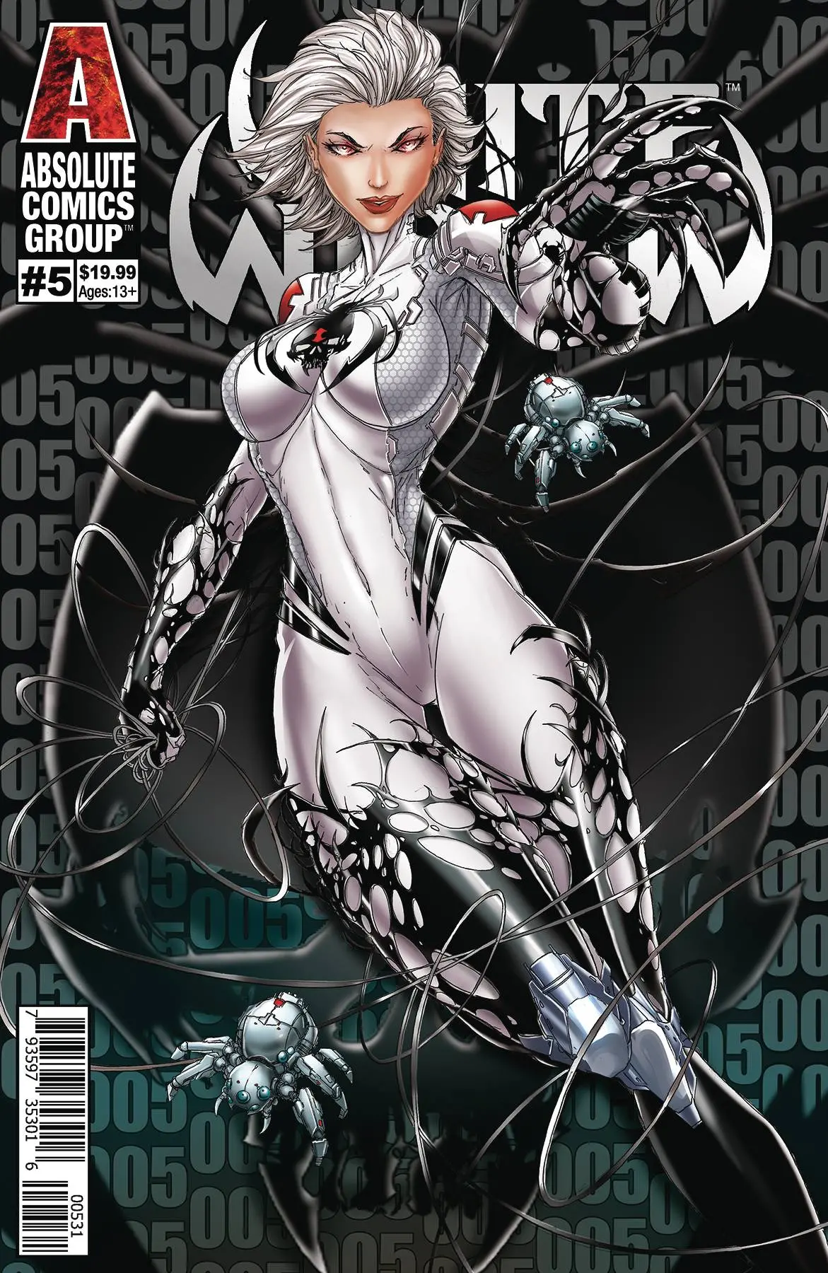 White Widow #5 Cvr C Tyndall Wraparound Lenticular 1