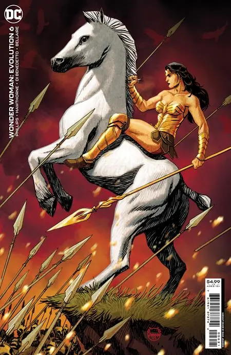 Wonder Woman Evolution #6 (Of 8) Cvr B Johnson Card Stock Va 1