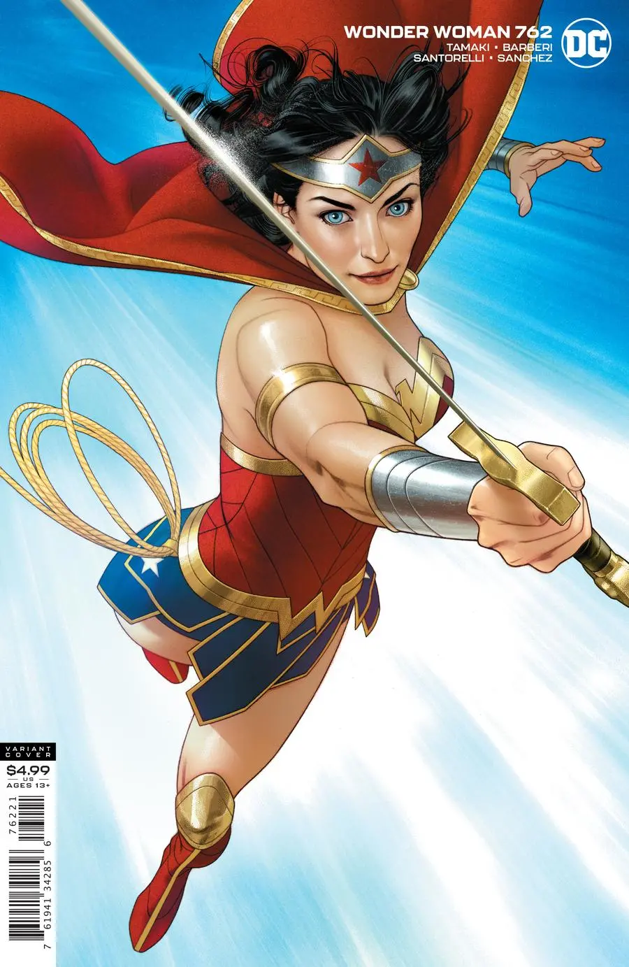 Wonder Woman #762 Card Stock J Middleton Var Ed 1