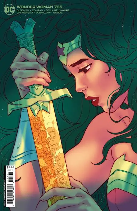 Wonder Woman #785 Cvr B Paulina Ganucheau Card Stock Var (Trial Of The Amazons) 1
