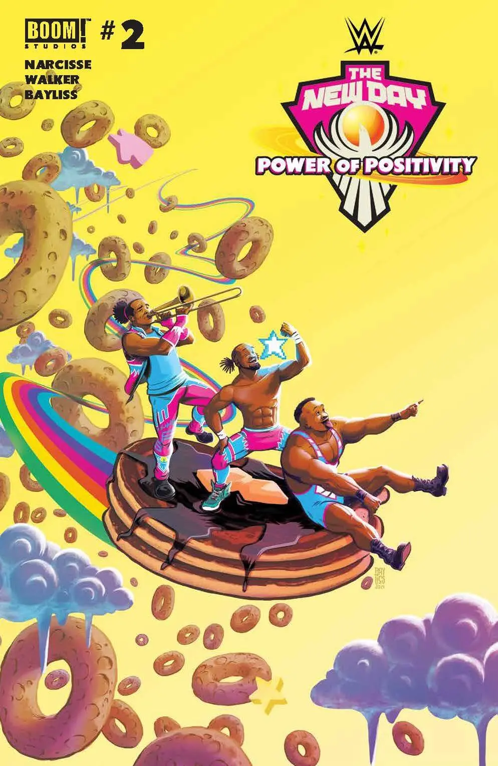 Wwe New Day Power Of Positivity #2 (Of 2) Cvr A Bayliss 1