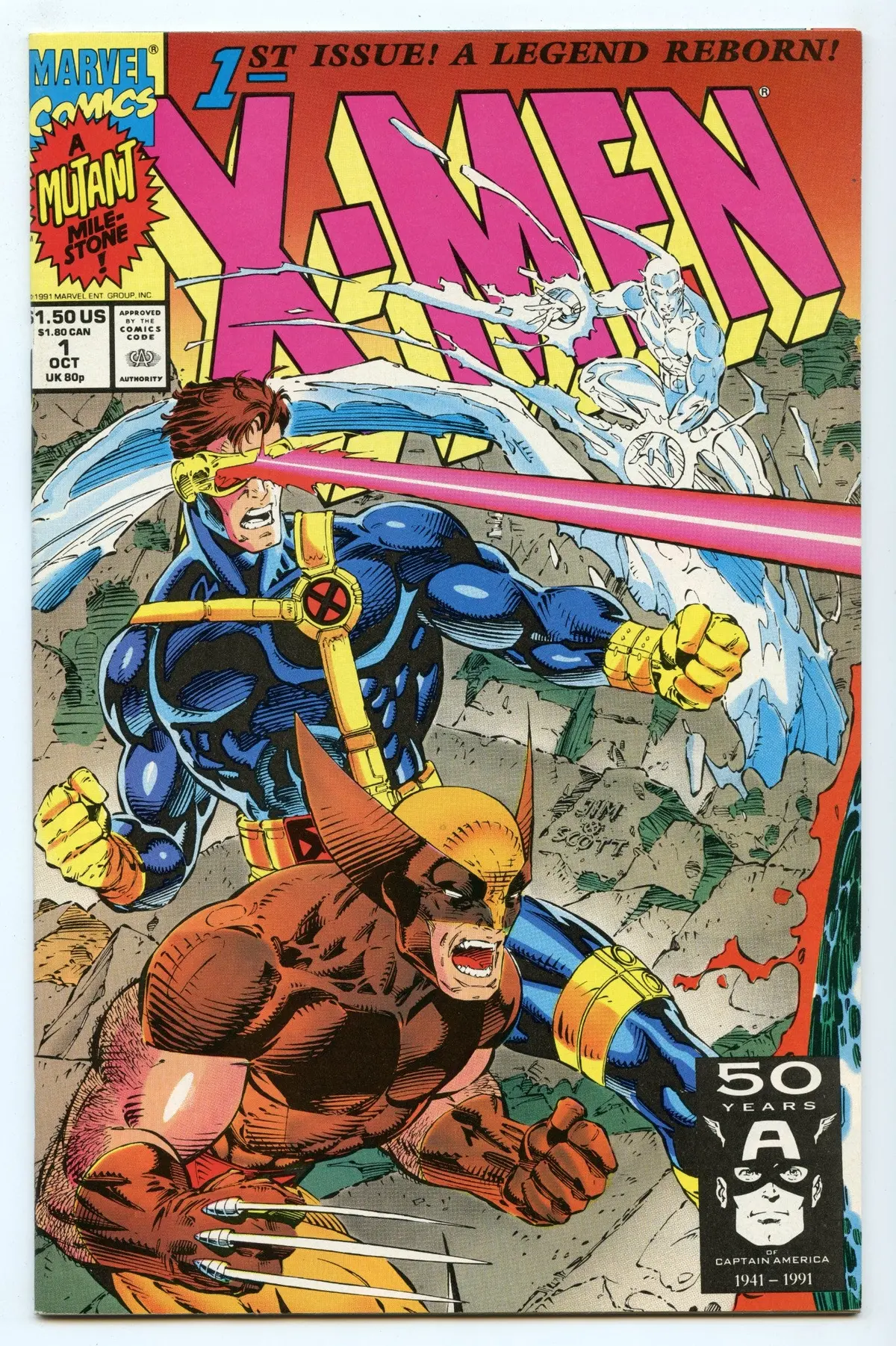 X-Men 1 Oct 1991 Nm- (9.2) - Cover C 1