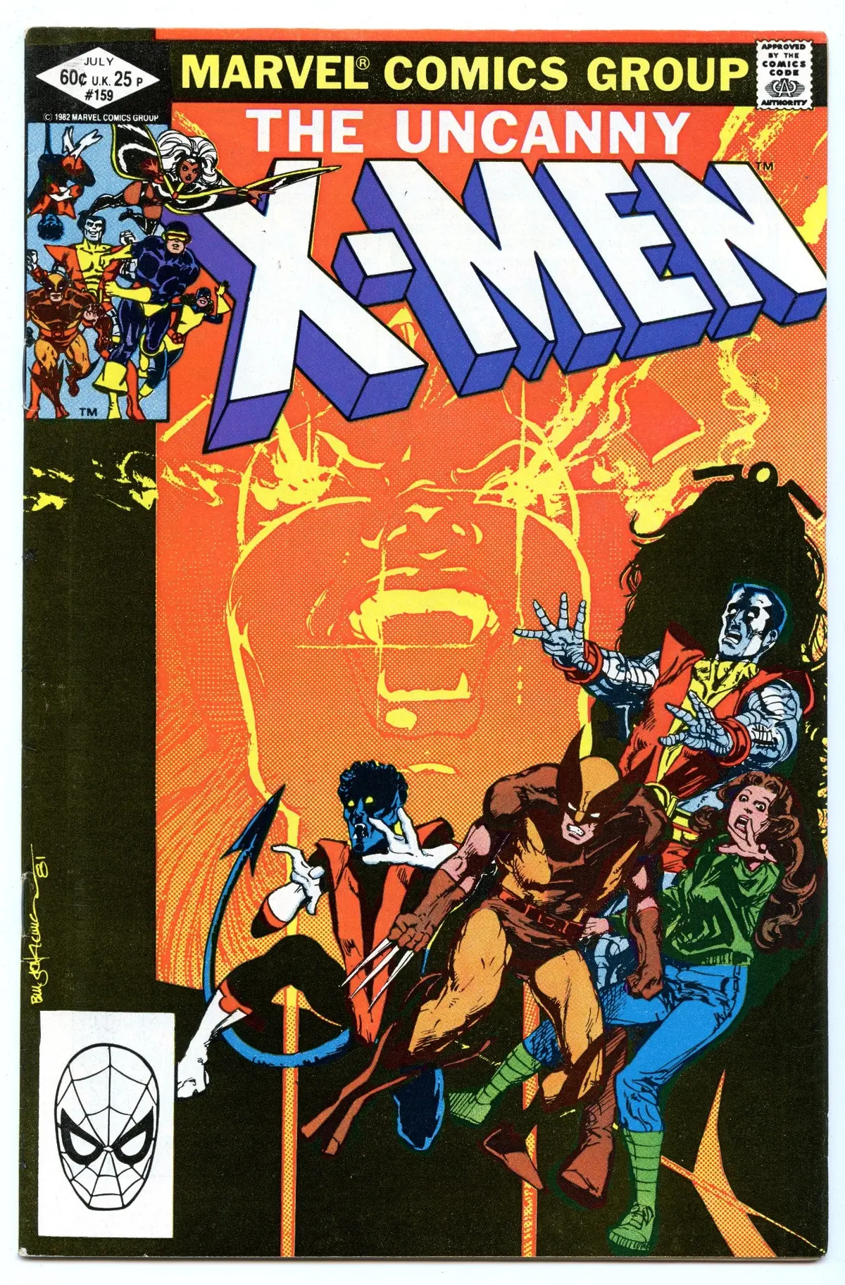 Uncanny X-Men 159 (Jul 1982) Fi (6.0) 1