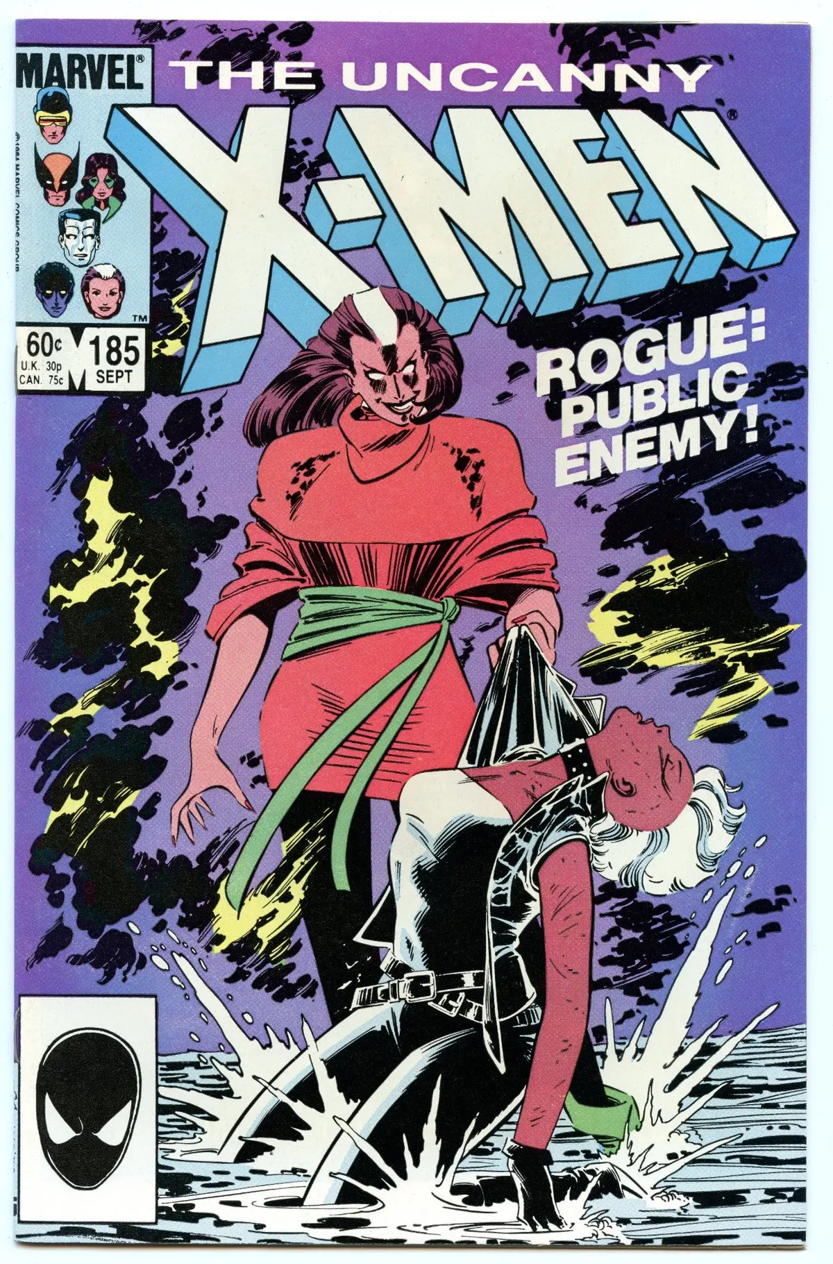 Uncanny X-Men 185 (Sep 1984) Nm- (9.2) 1